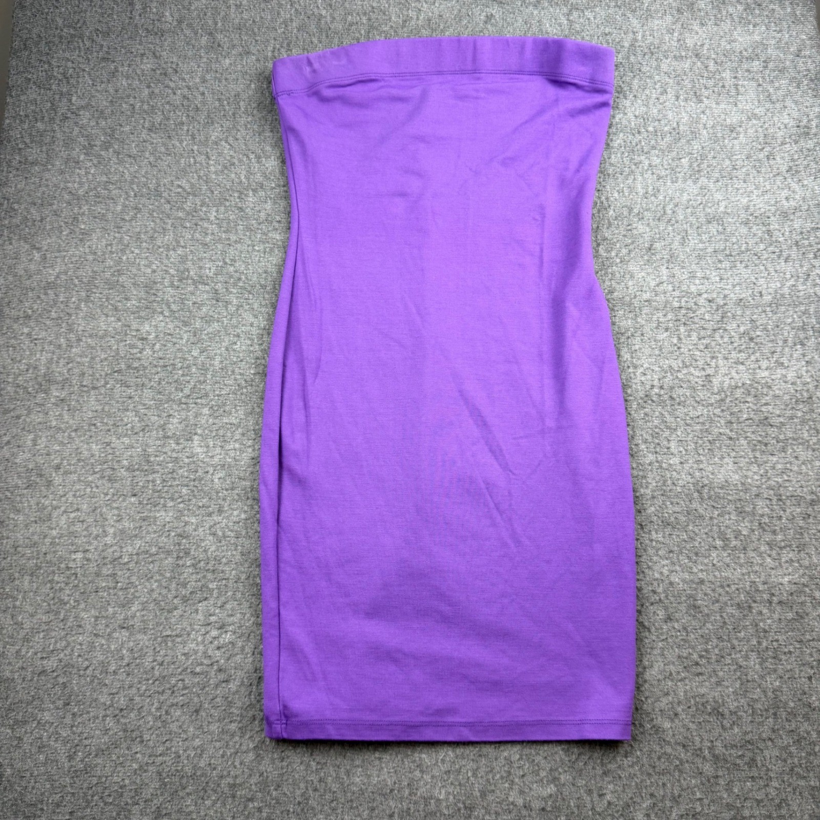 Akira Tube Dress Women’s Size S Purple Strapless Bodycon Mini ID4164