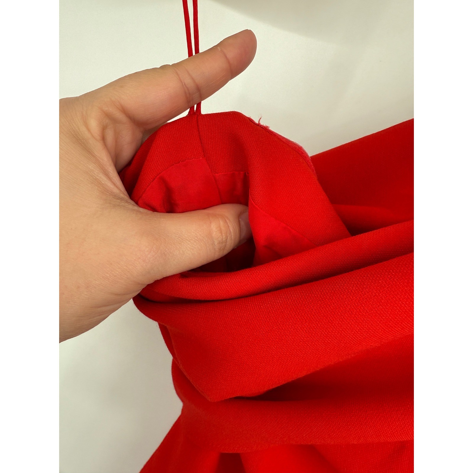 Likely Women’s One Shoulder Driggs Sheath Dress Gown Scarlet Red Size 4