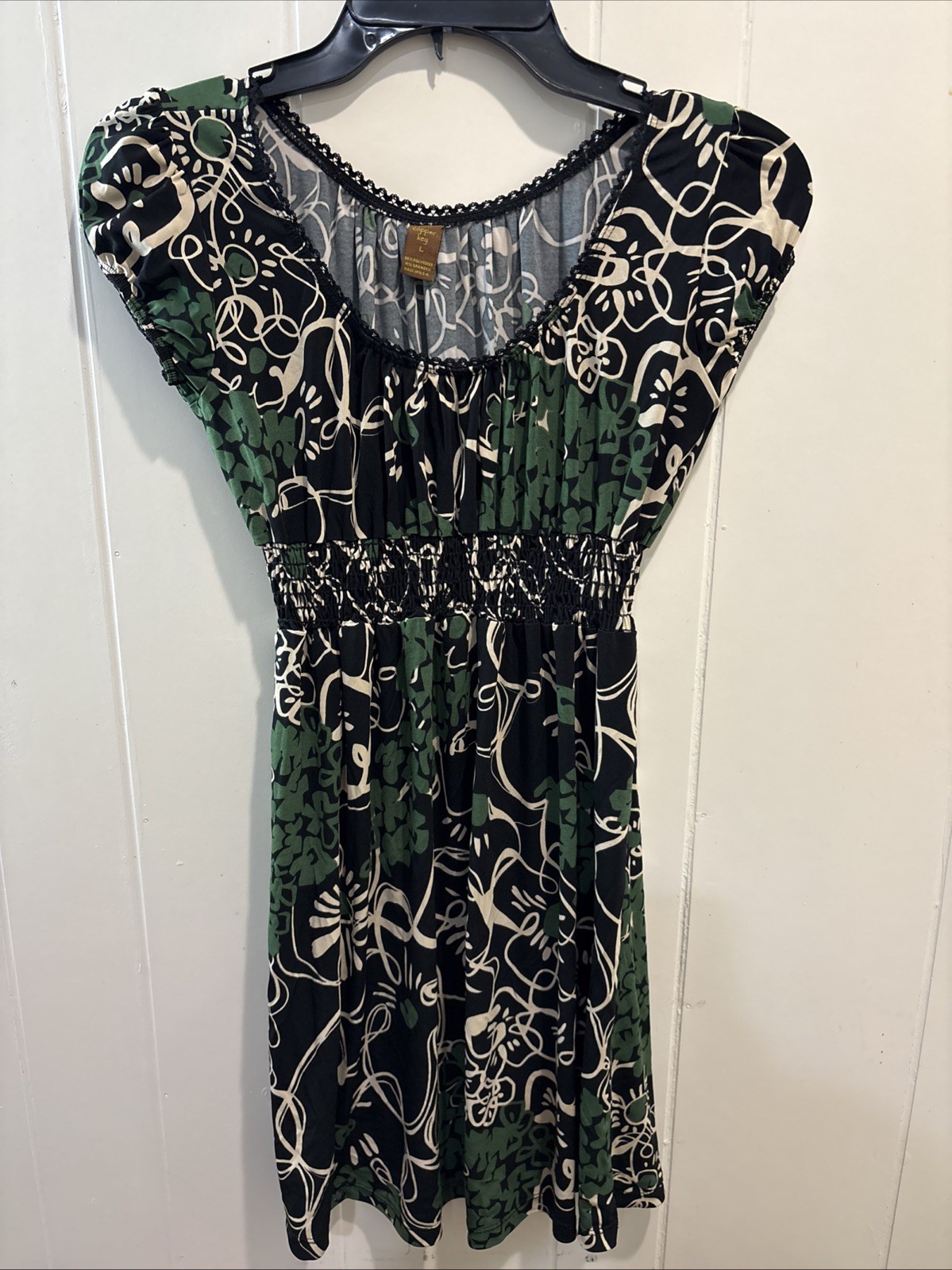 Copper Key Women’s Floral Print Fit And Flare Dress Size Large