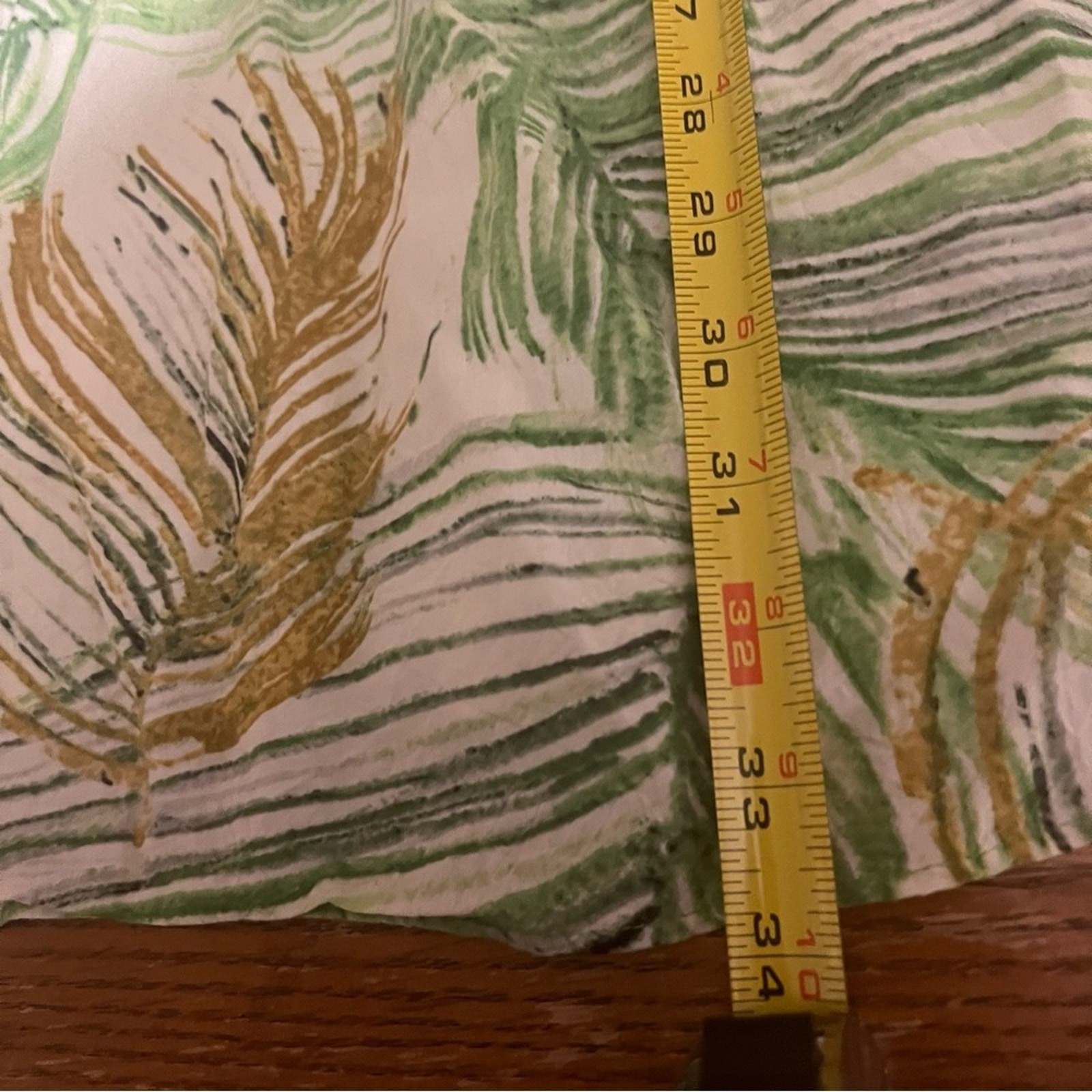 Hula Moon Jams World Mini Dress Leaf Print Relaxed Fit Island Vacation XS Chic