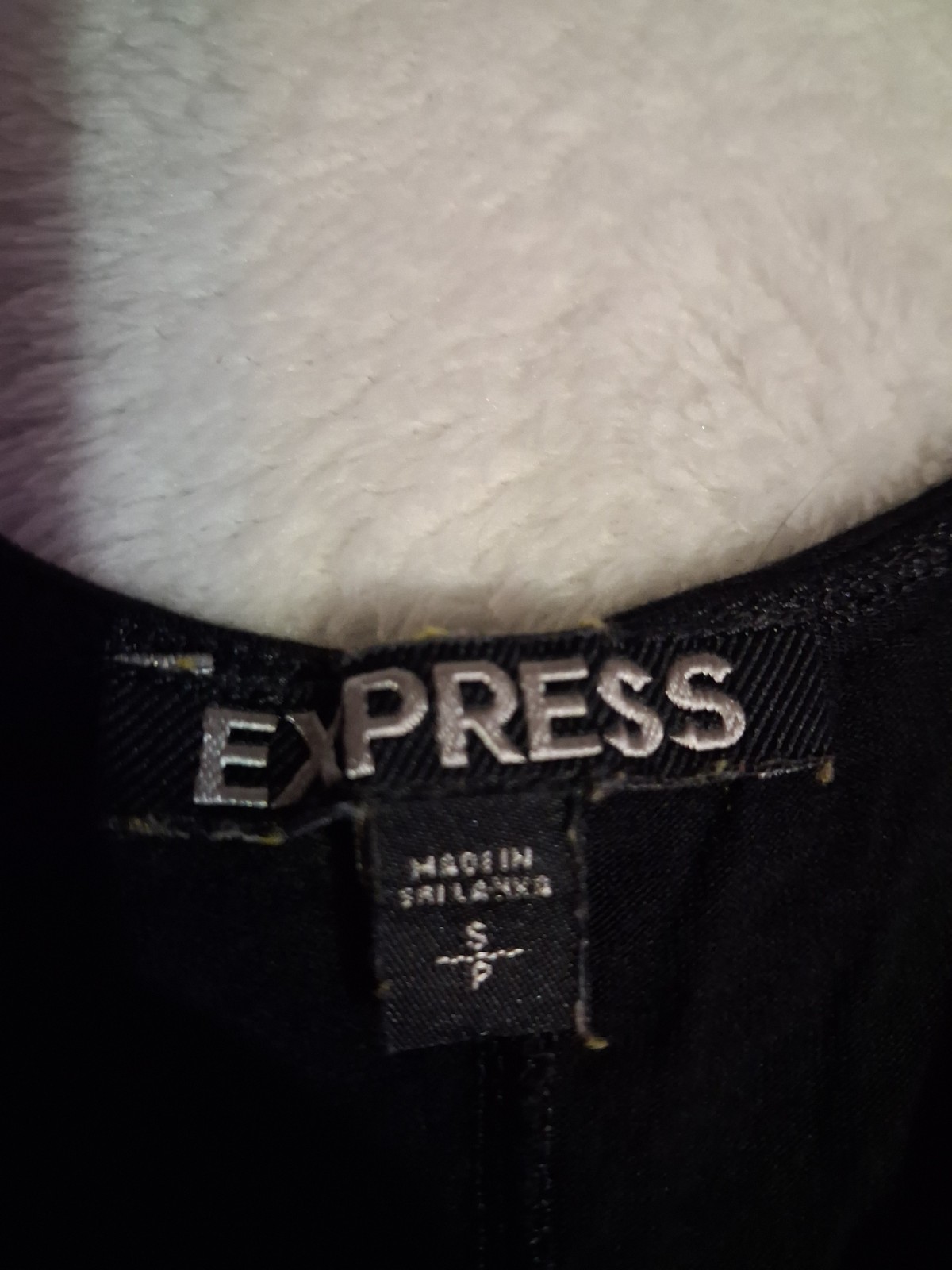 “EXPRESS” Womens Sleeveless, Little Cute, Comfy, Casual, Black Dress Size Small