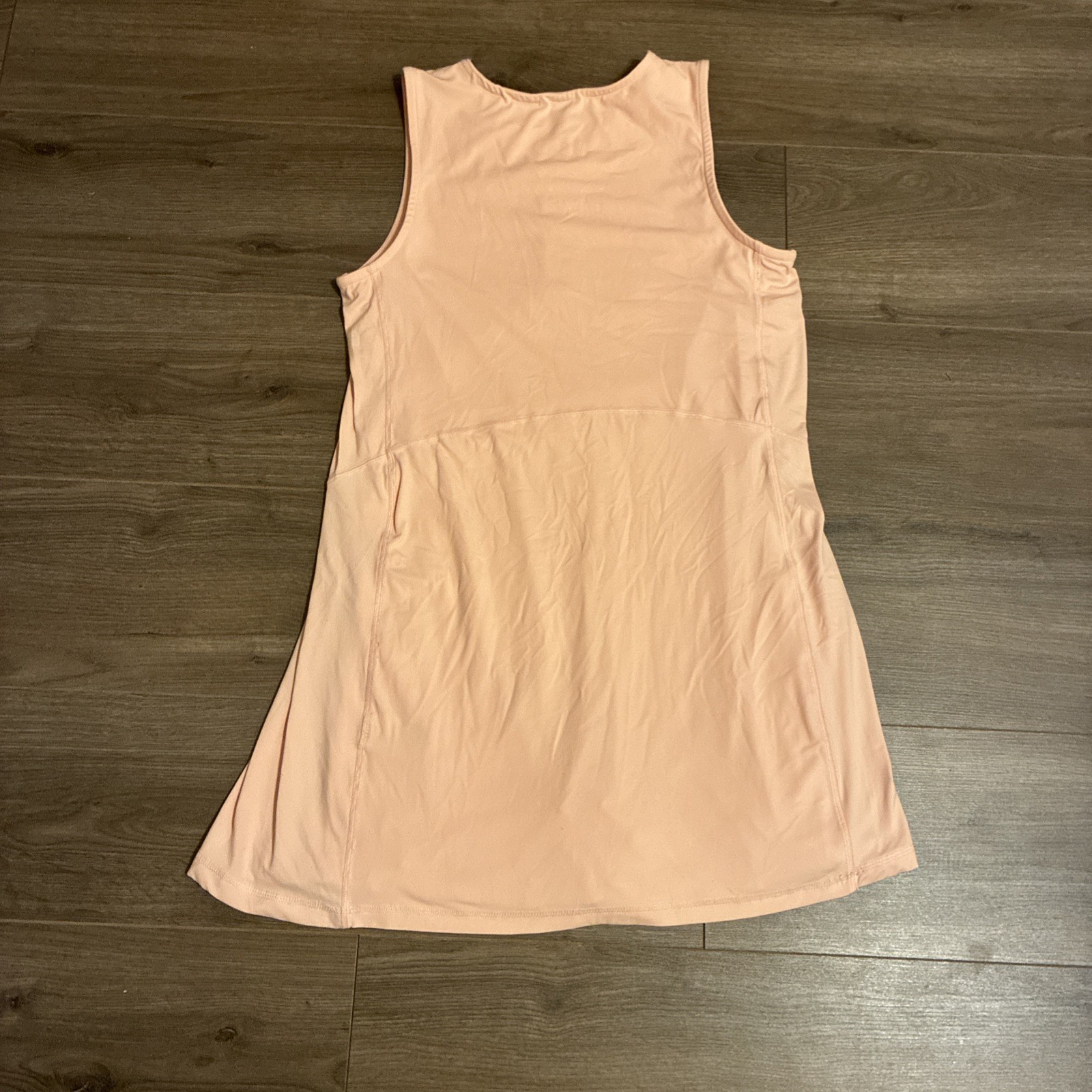 Crane Pink Sleeveless Athletic Performance Dress Skort Large Sporty Tennis