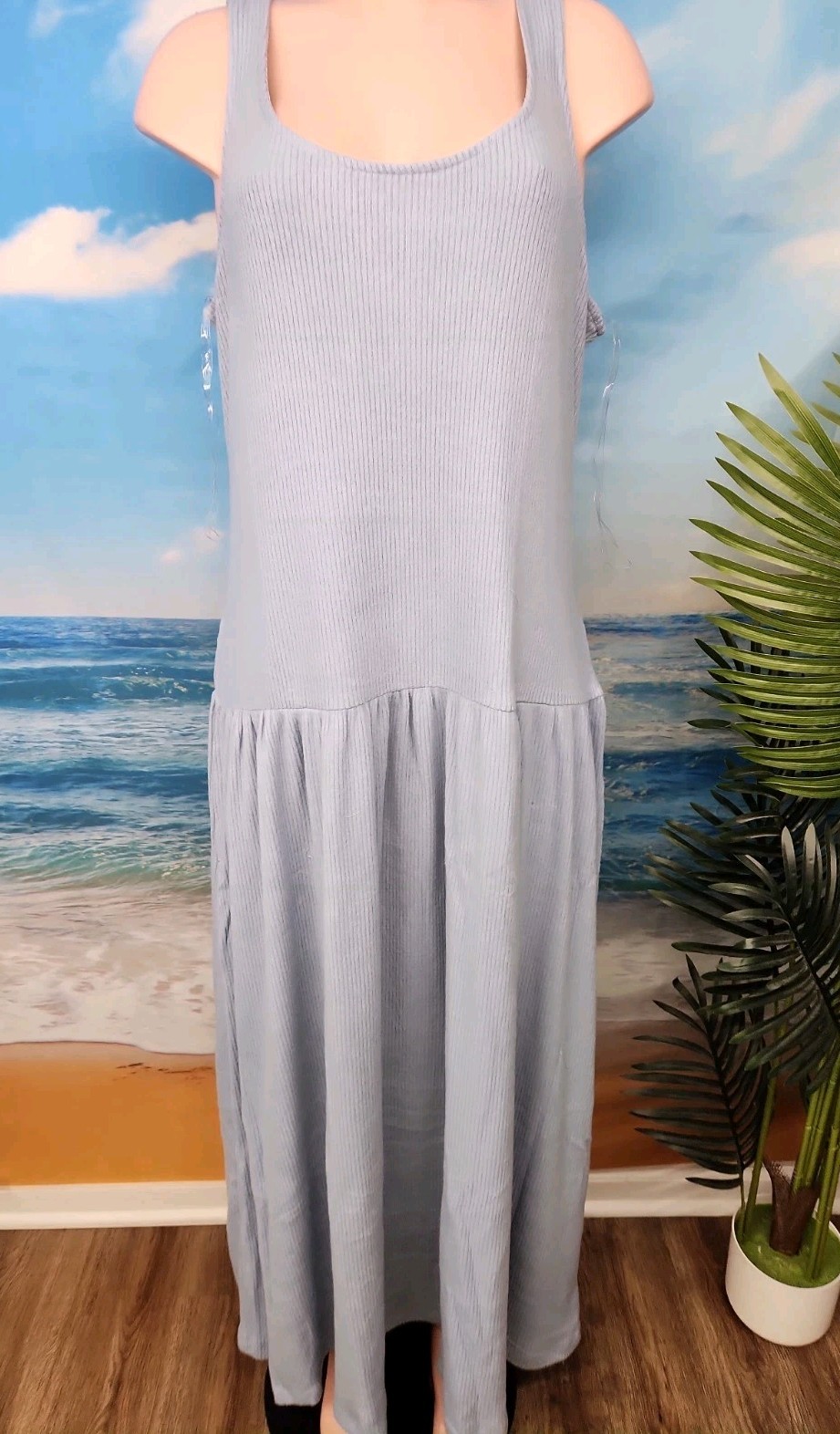 Nwt Women Responsible Style Maxi – Universal Thread Light Blue Size 1X