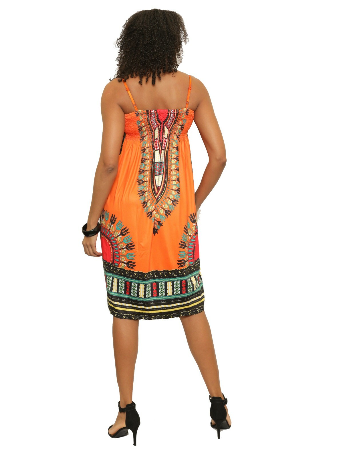 Short Sexy Womens Sleeveless Smoking Dashiki Dress Spaghatti Strap Dashiki Dress