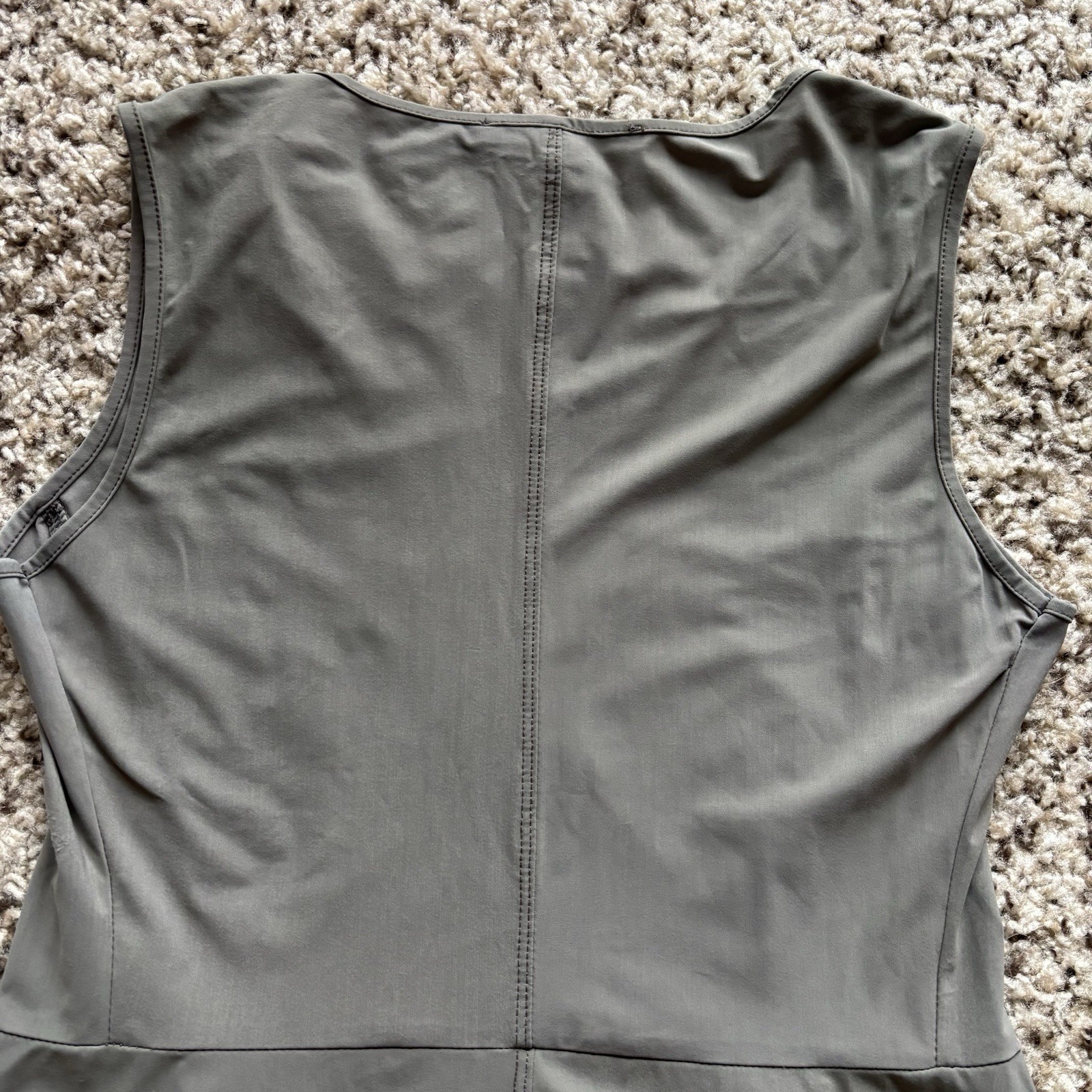 Sun Light Sleeveless Athleticl Tunic Dress Lightweight Sage Green Size 1 Small