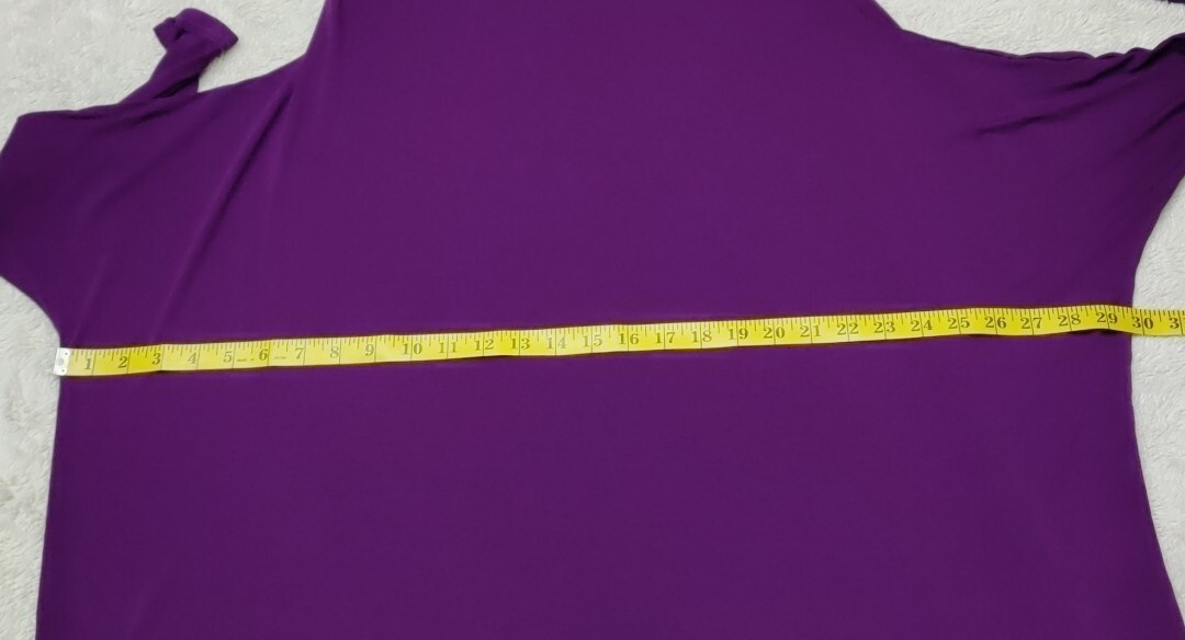 • Morph Clothing Solid Rich Plum Modal Capsule Versatile Dress Women’s Size XL