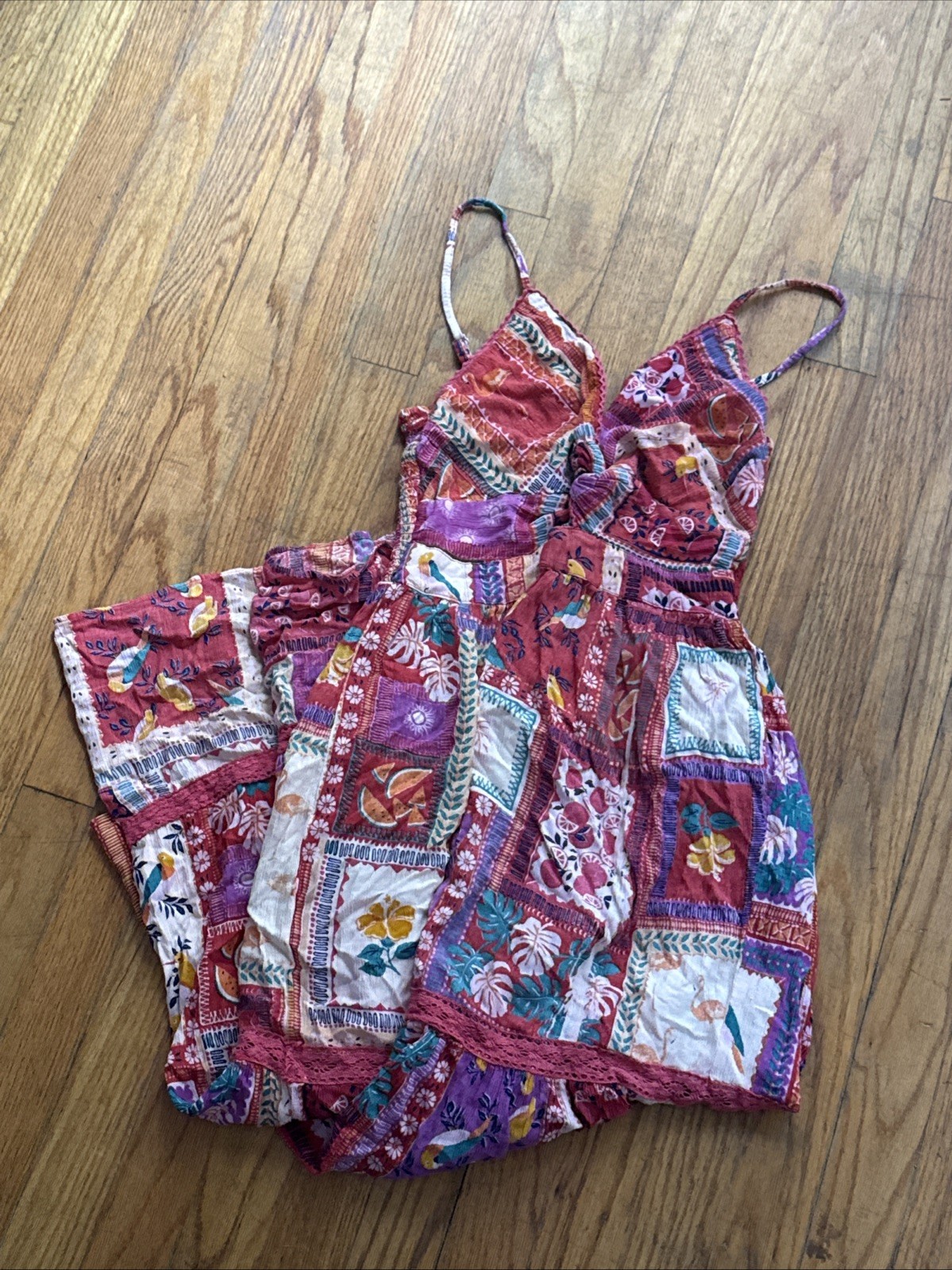 Bohemian Style Floor Length Dress