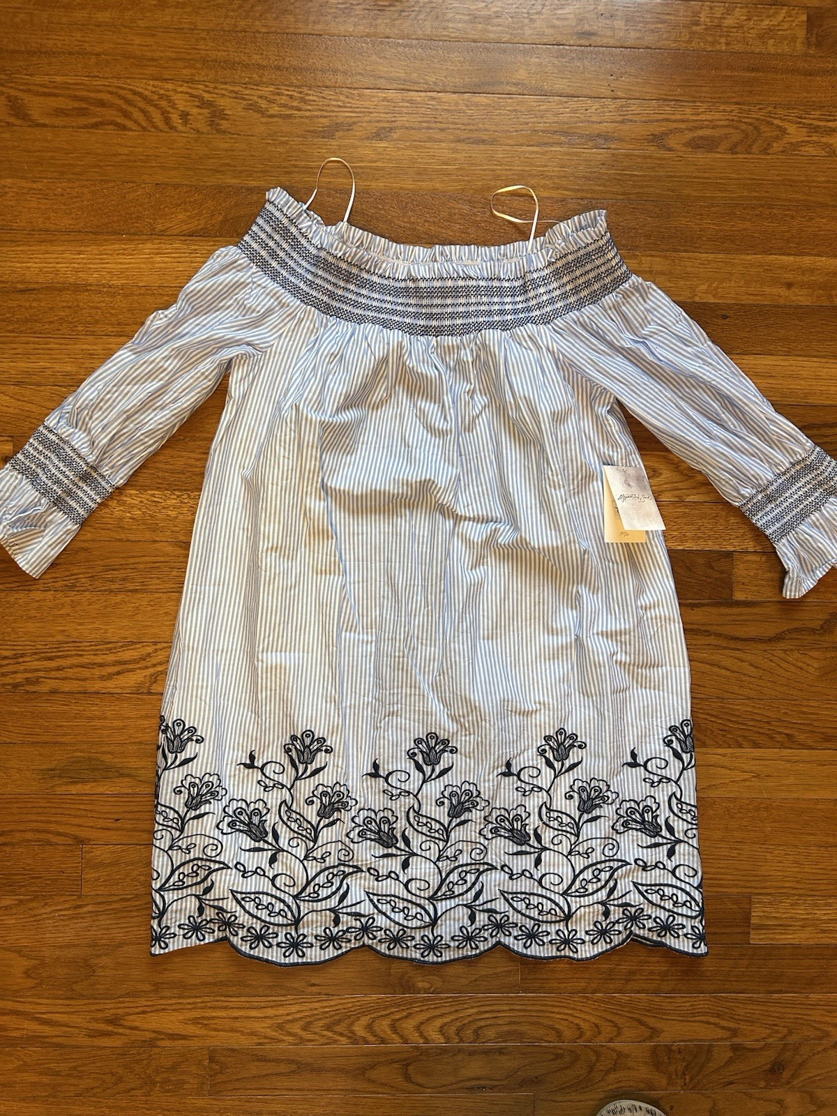 A Beautiful Soul by Altar’d State | Light Blue Off Shoulder Dress | Size 14/16