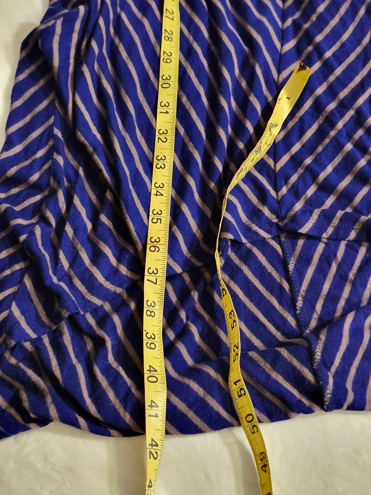 Mossimo Blue & Gray Striped Dress – Size S/P. #H