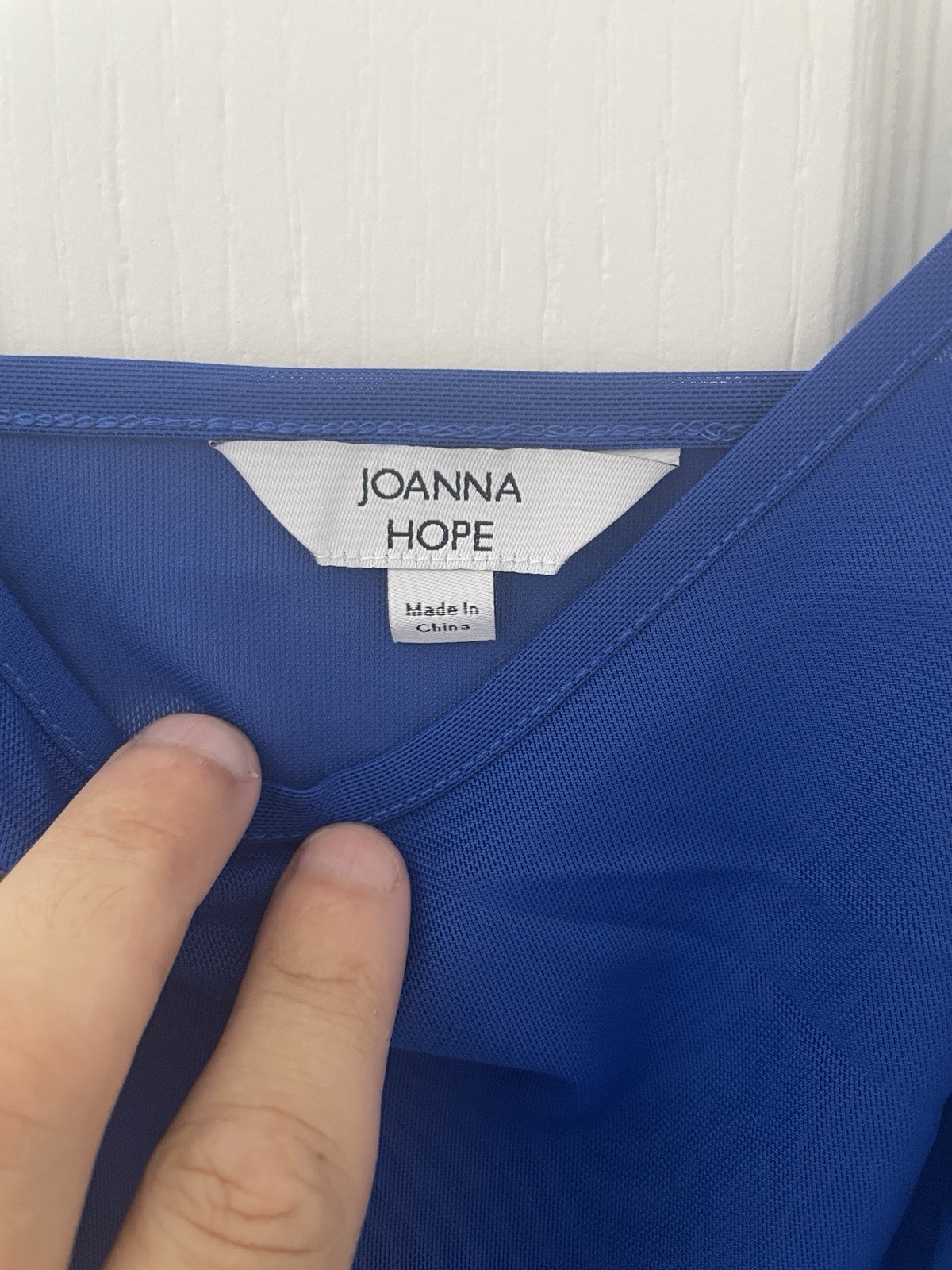 Joanna Hope Cobalt Blue Maxi Occasion Dress UK 18 BNWT Cowl Neck Ruched