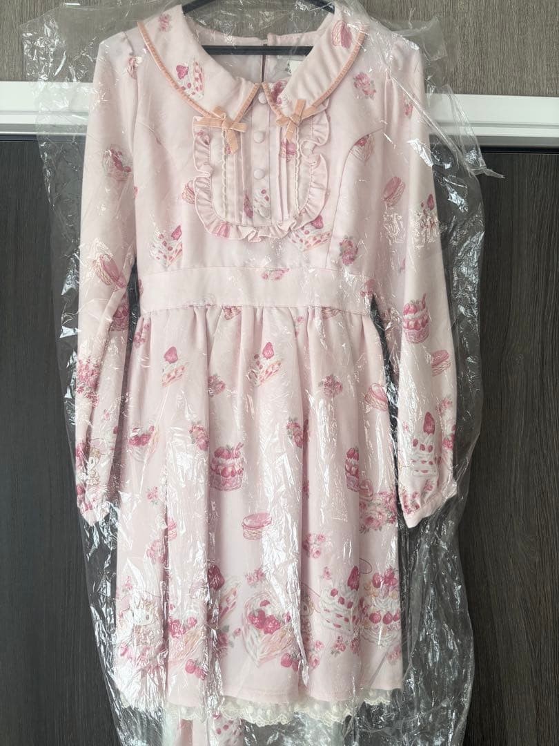 LIZ LISA My Melody Dress Pink Sanrio Japanese Kawaii Lolita Fashion Rare