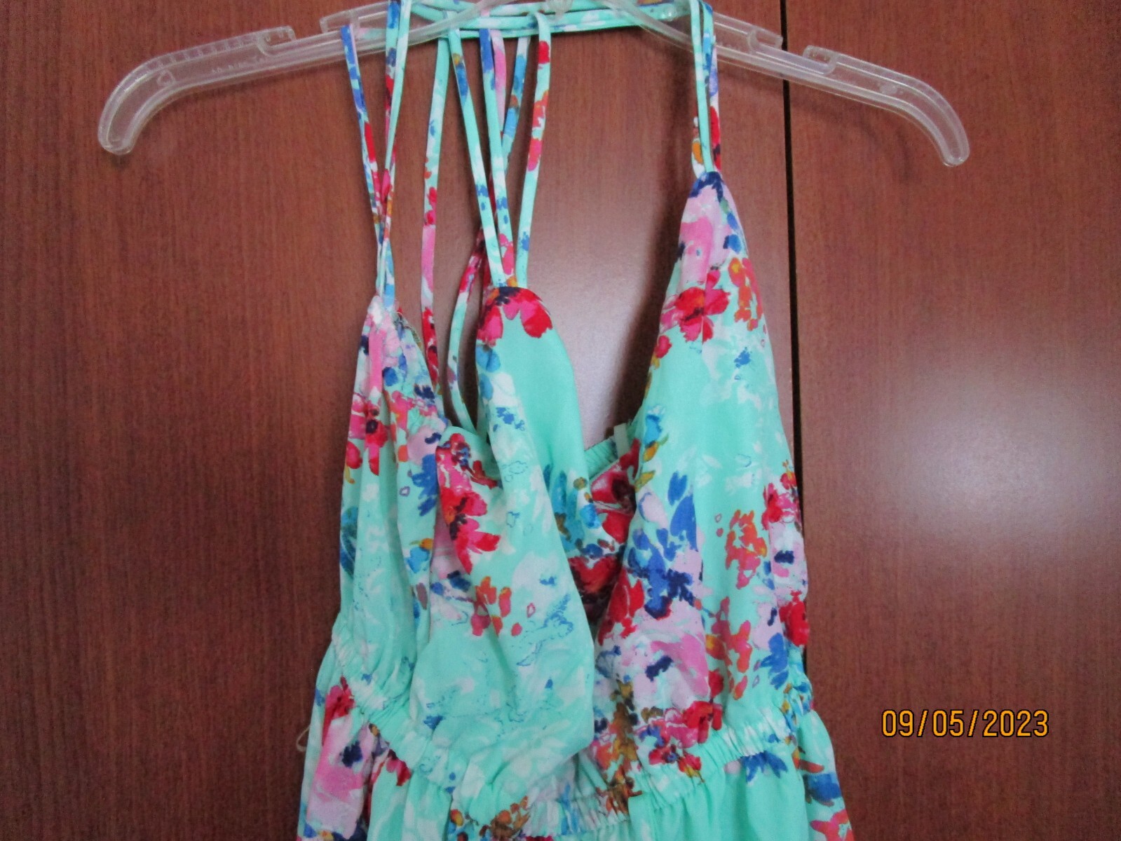 Be Bop Summer Sun Dress New with tag Sz Small 100% Polyester Bust 32 Length 35