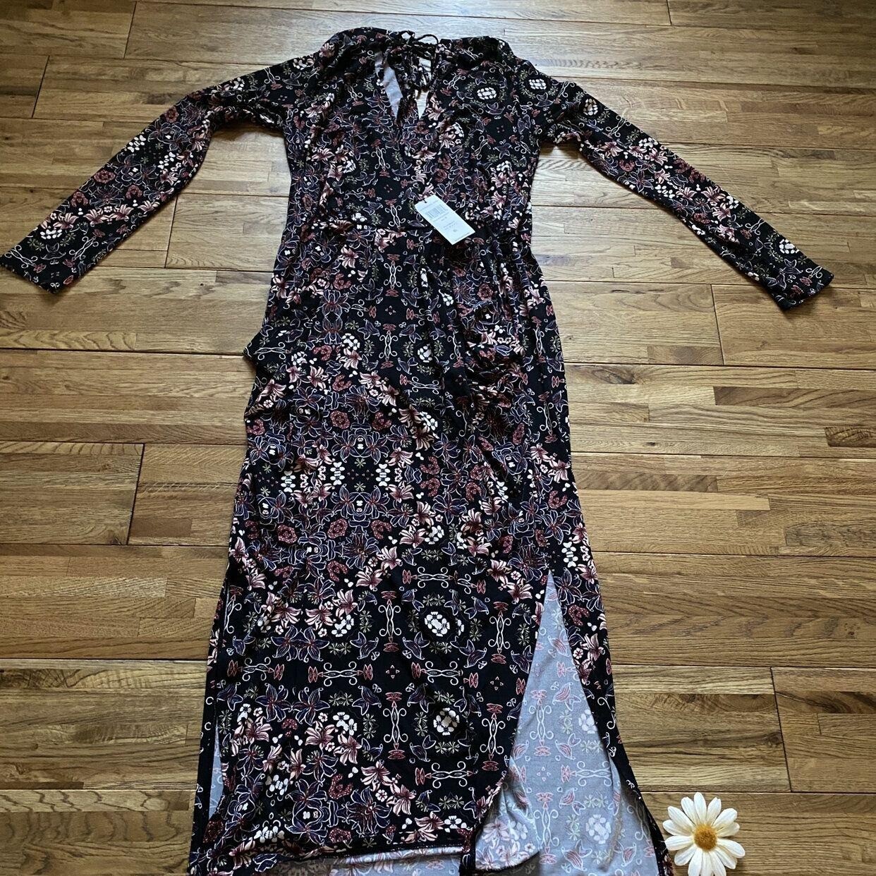 NWT BCBGeneration Women’s Drape Pocket Printed Dress Size Small