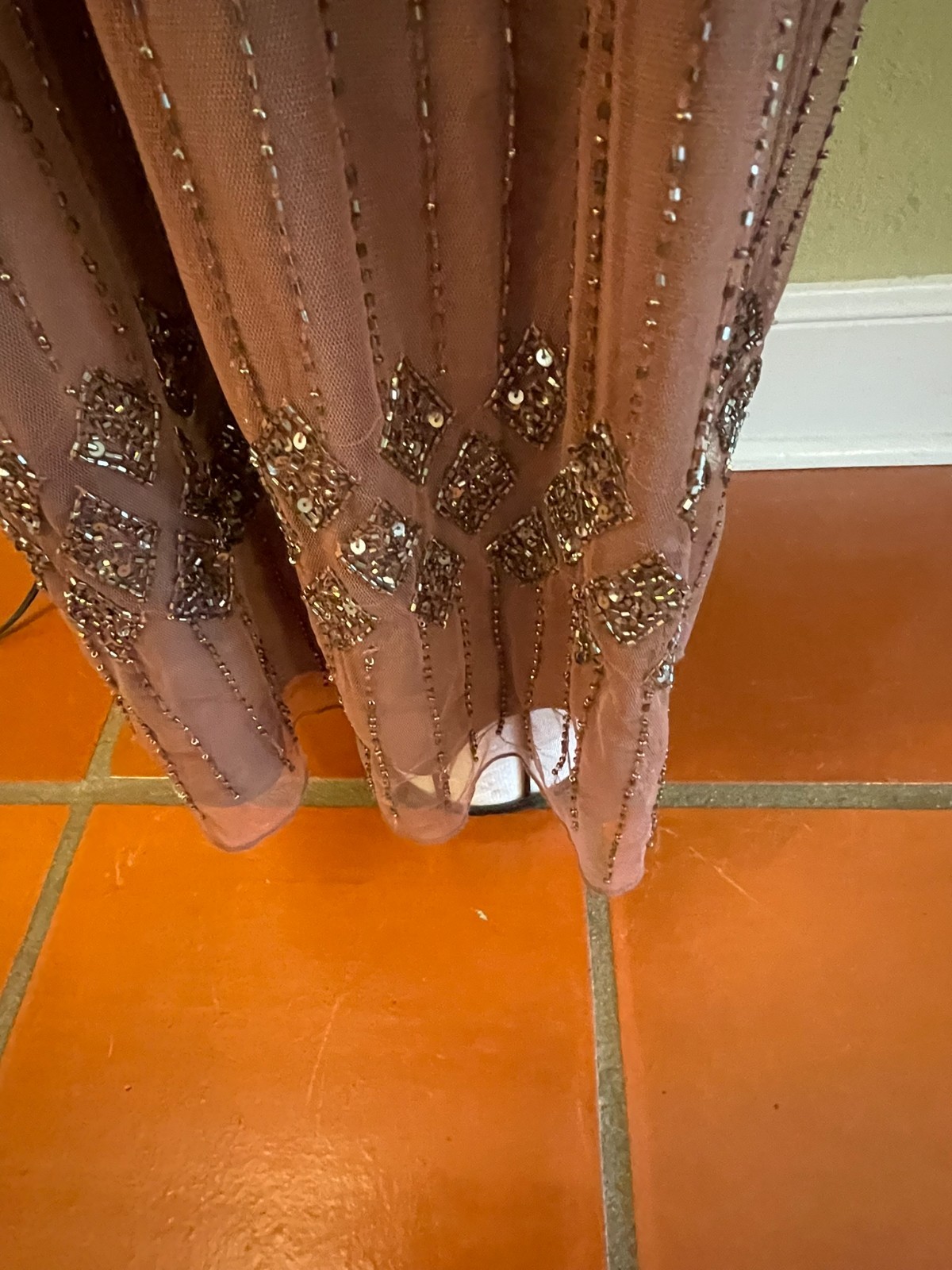Pisarro Nights Mauve gown