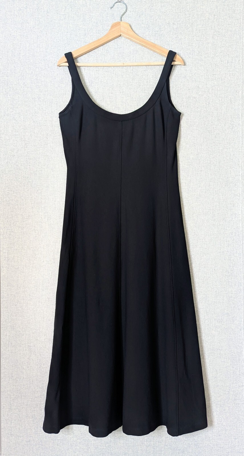 Vtg 90s Union Made Linda Allard Ellen Tracy Minimalist Midi Swing Dress Sz 10