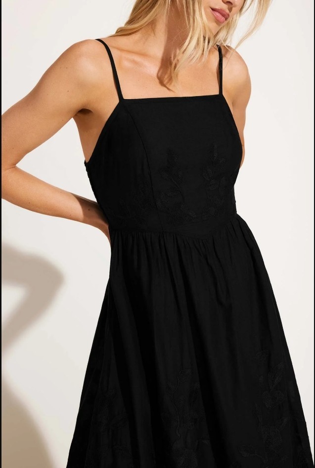 Flora Dress -Sea Green Beachside Broderie-just became your favorite sundress.