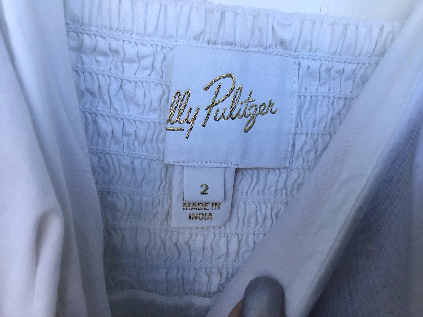 Lilly Pulitzer Sleevless “Zanna” Blue And White Seashell Pattern Maxi dress, 2.