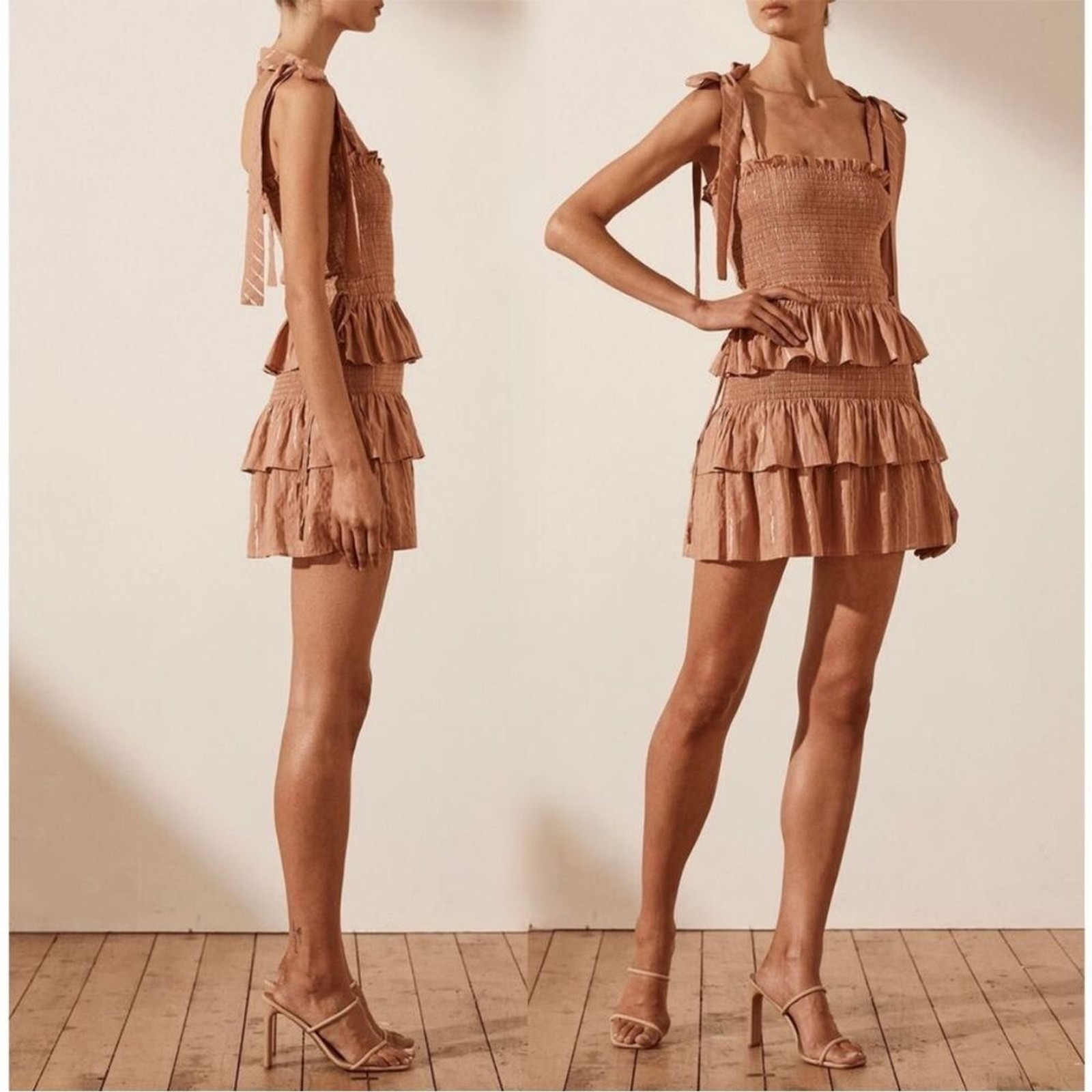 House of Harlow 1960 Tan Mini Dress