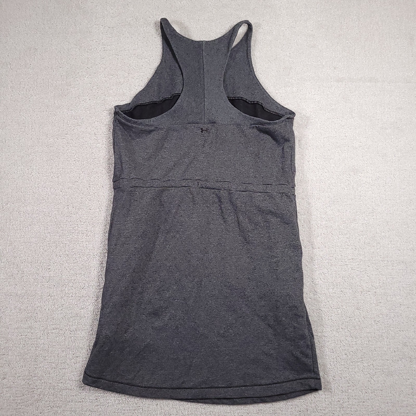 Under Armour Threadborne Shoreline Terry Dress Women’s Large Gray Pockets Cinch