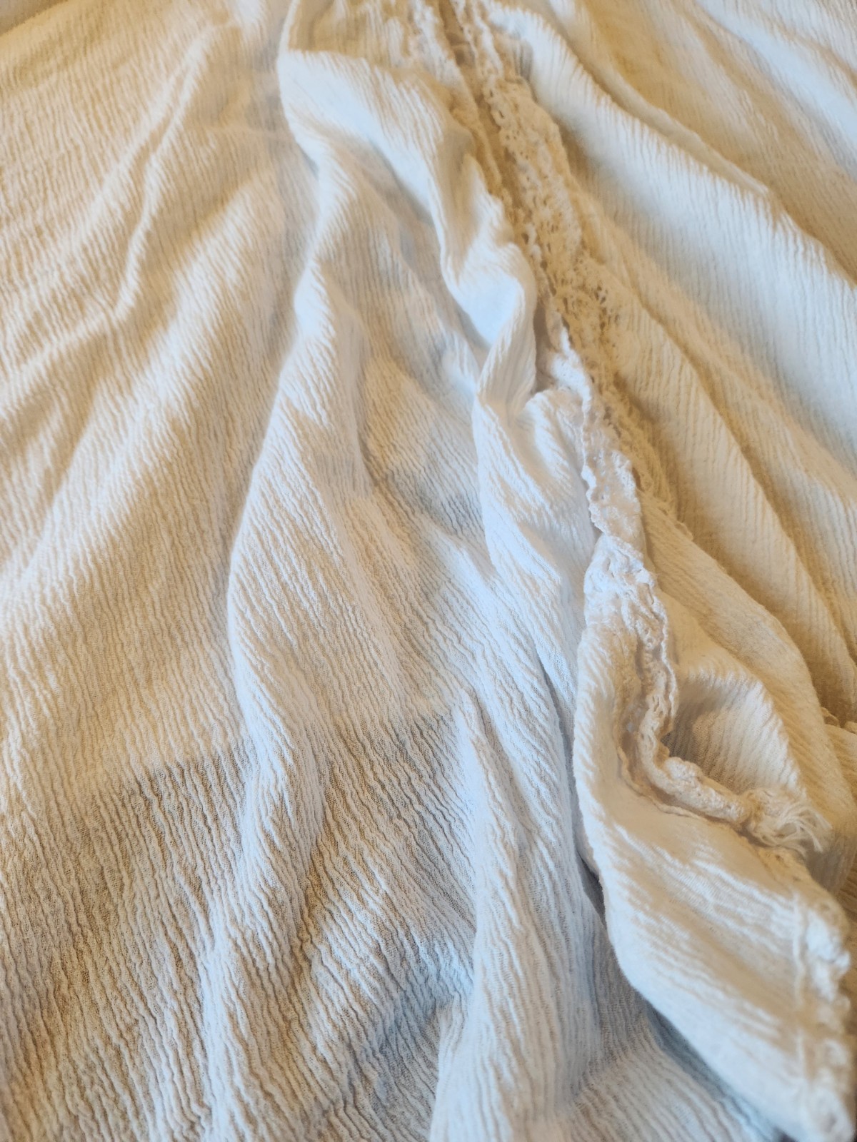SUNCANS White Halter Strap DRESS For Beach or Summer WOMEN’S SIZE S.100% COTTON