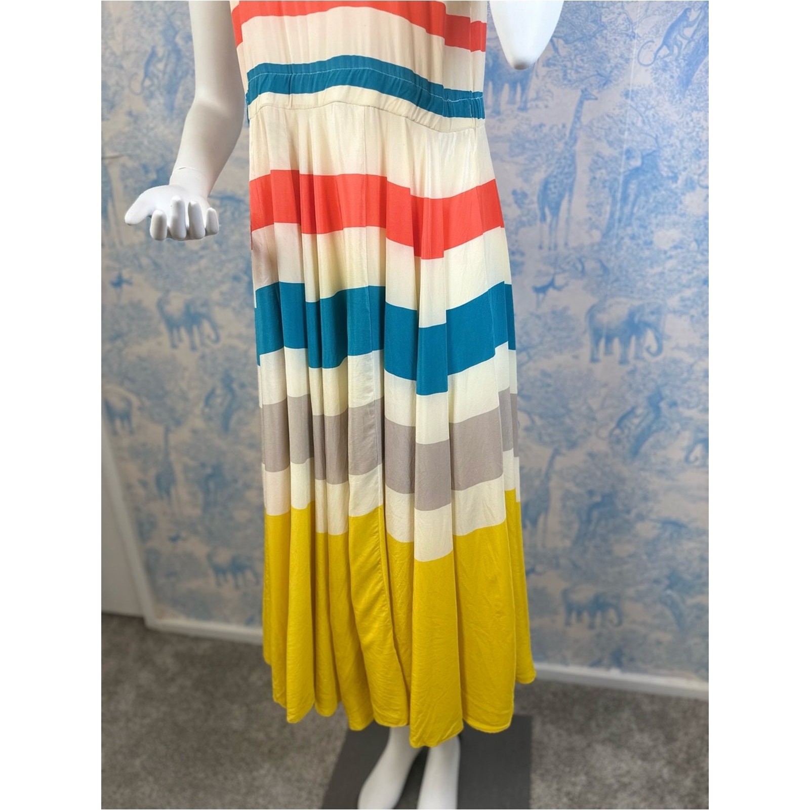 Marc by Marc Jacobs Simone multicolor stripe dress | perfect for France or Italy