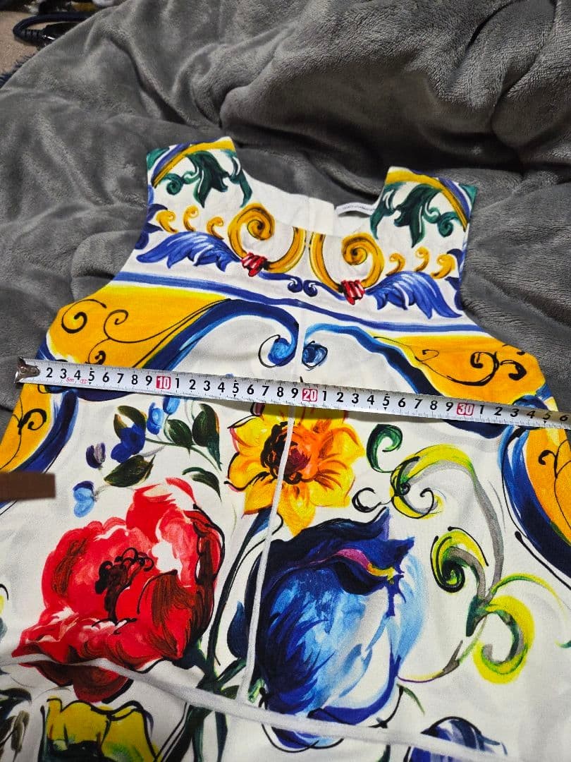 Dolce & Gabbana Majolica Dress Multi USED Good