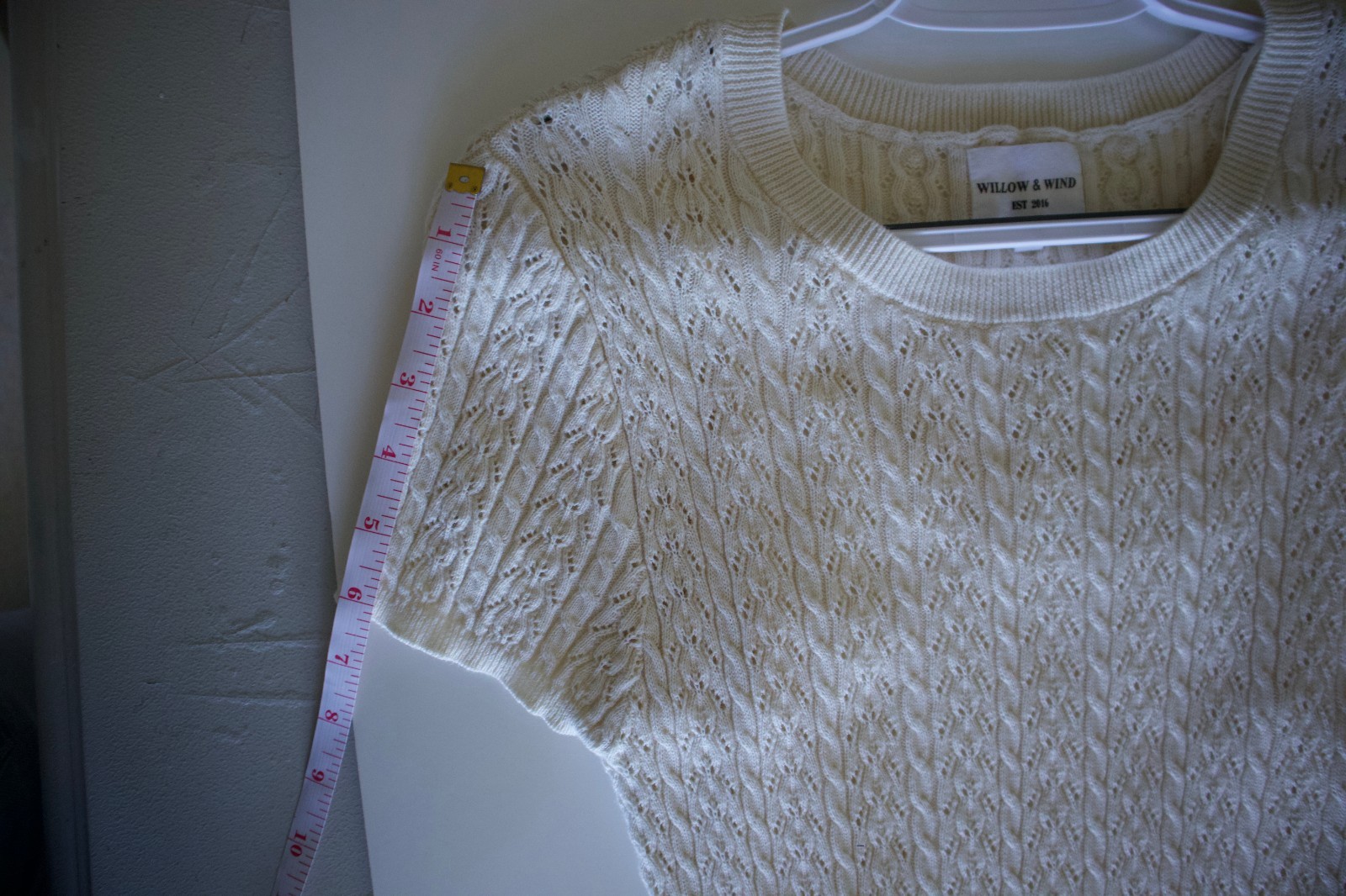 Willow And Wind Cable Knit sheath dress Almond Size L. Fits Like M New Other