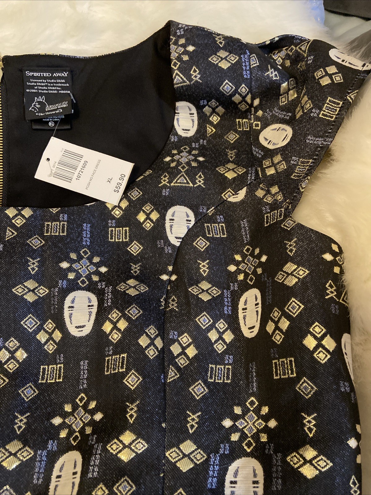 Spirited Away STUDIO GHIBLI by Her Universe Posh No Face Dress Women’s XL NWT