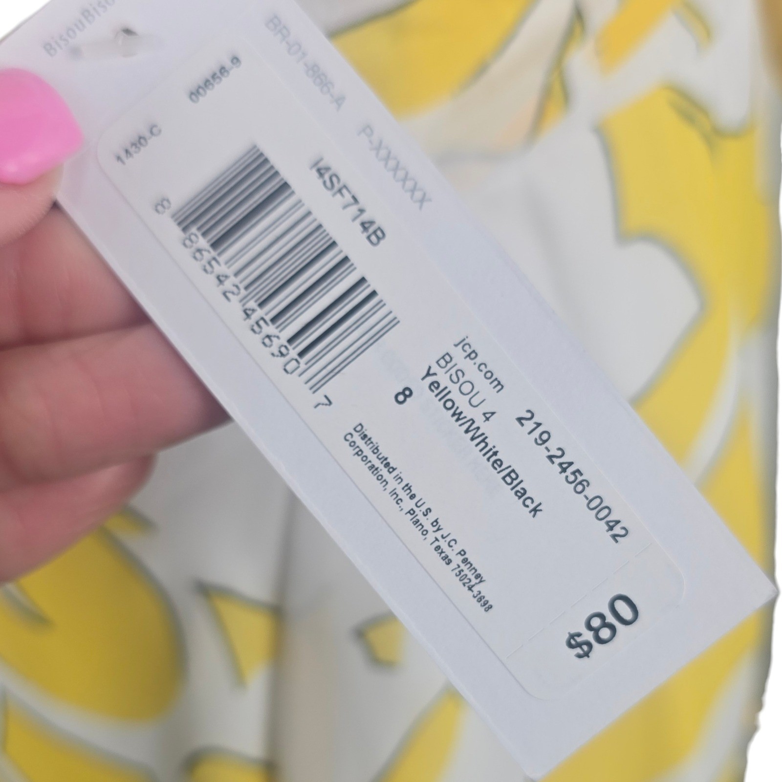 Bisou Bisou Michele Bohbot Yellow Floral Cowl Neck Maxi Dress Size 8 NWT