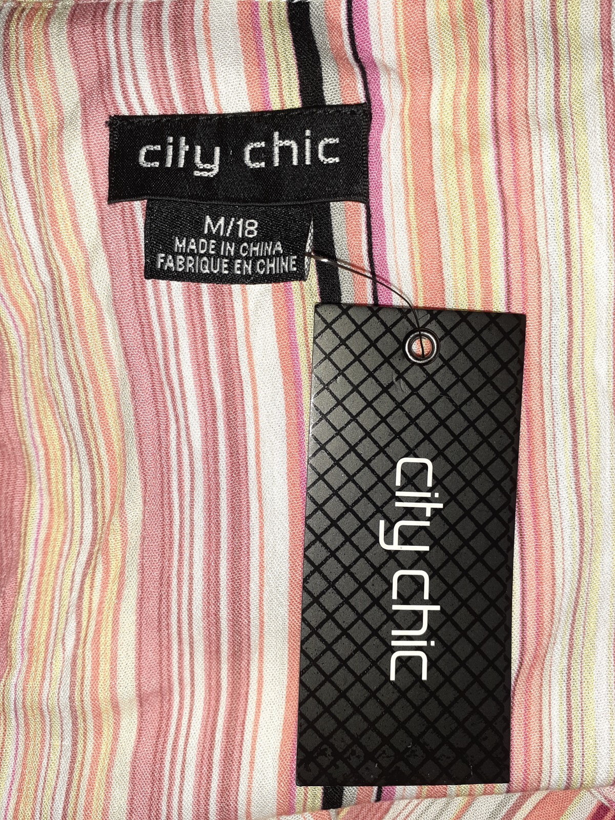 NEW CITY CHIC Plus Size 18W Maxi Dress Black White Pink Red Short Sleeve