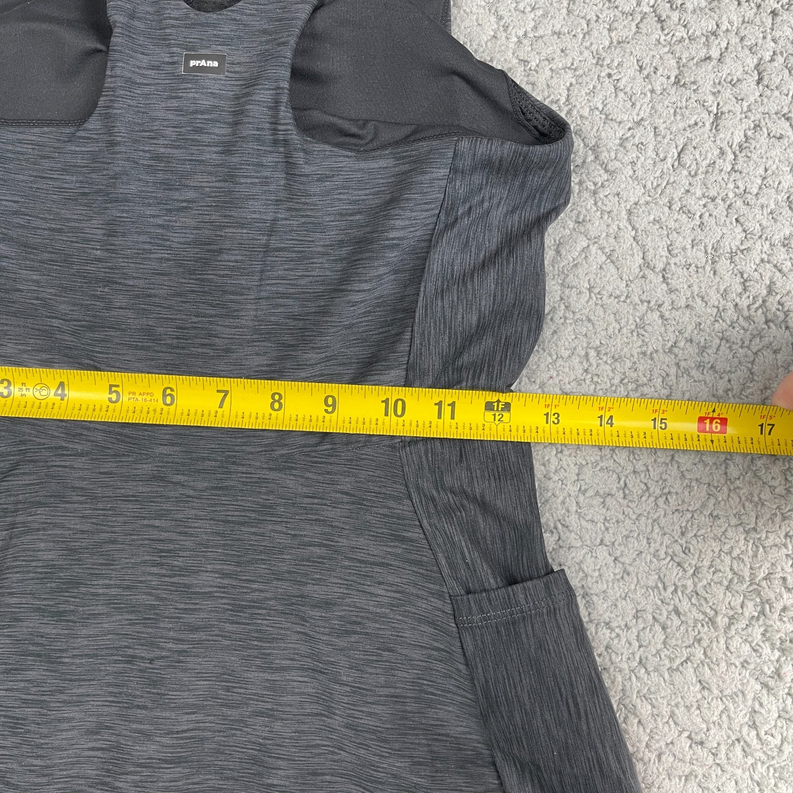 PrAna Kimble Athletic Stretch Dress Womens XS Black Heather Tennis Golf $99