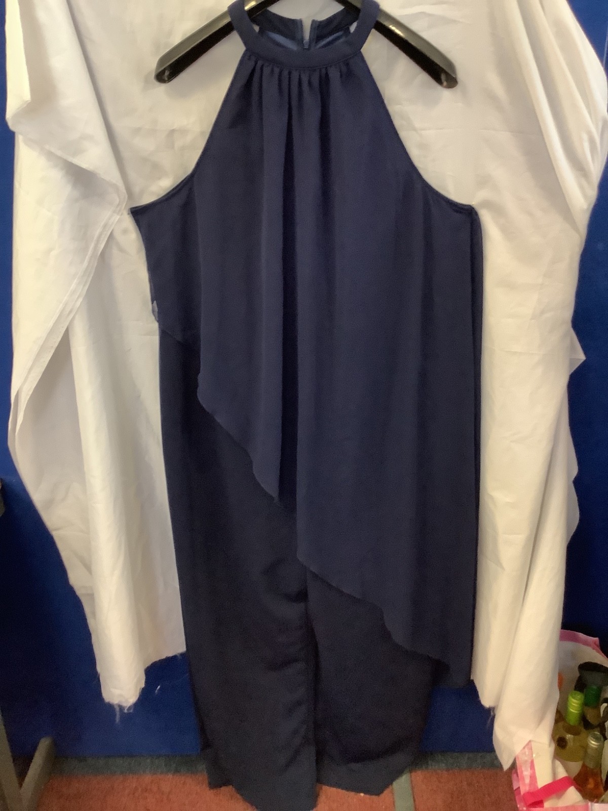 BNWOT Shein Navy trouser dress suit size 3XL