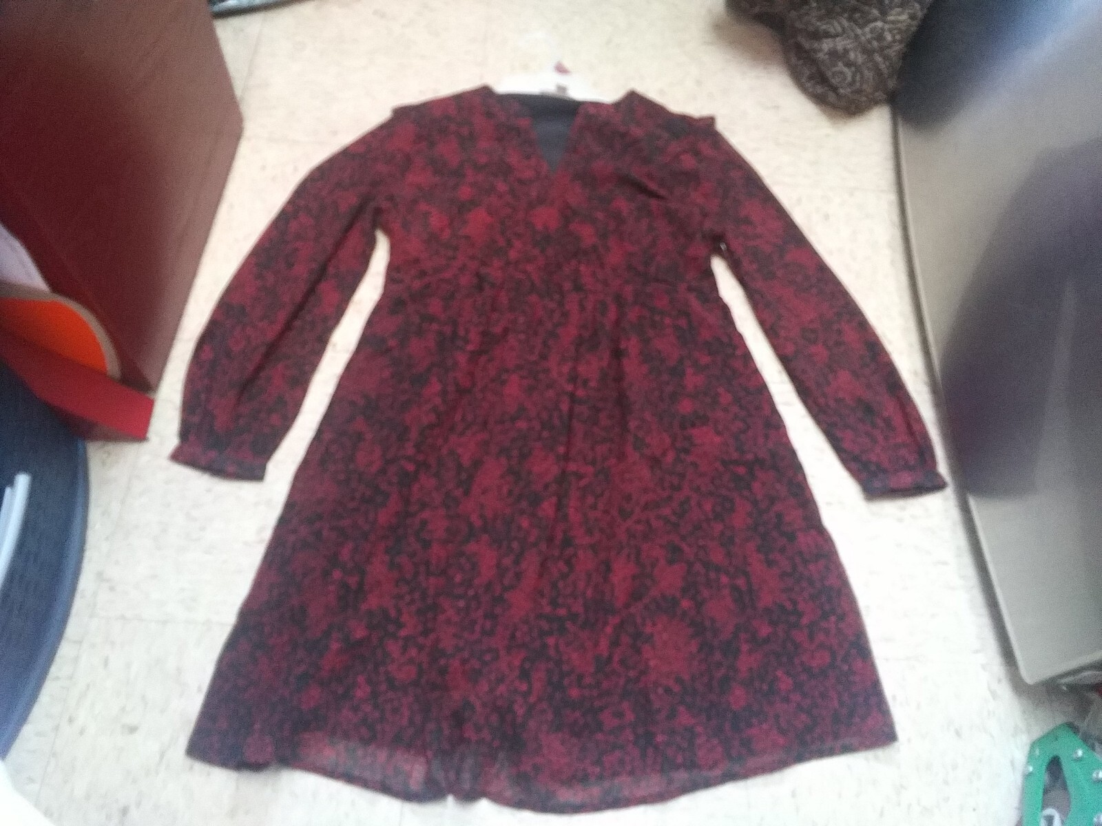 Nwt Beach Lunch Lounge WOMENS Baby Doll Dress Red Black XS S M L XL XXL