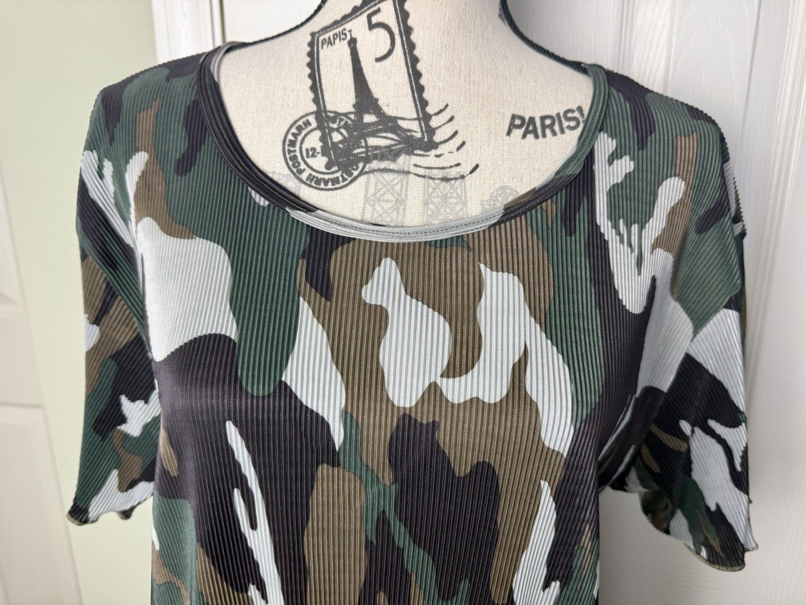 New 2XL Military Camouflage Lightweight Minimalist Relaxed Fit Comfy Dress Women