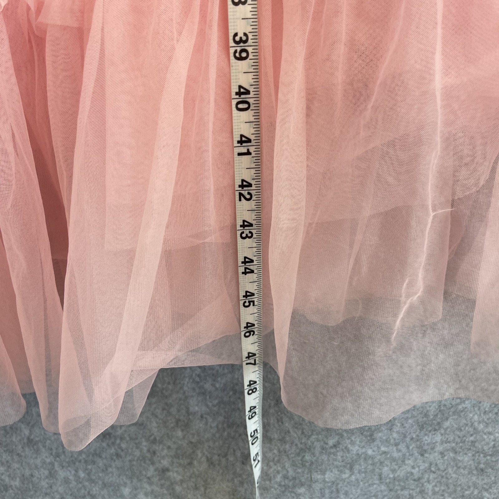Forever 21 Tulle Ruffled Bustier Dress Womens Small Pink Fairy Whimsy Delicate