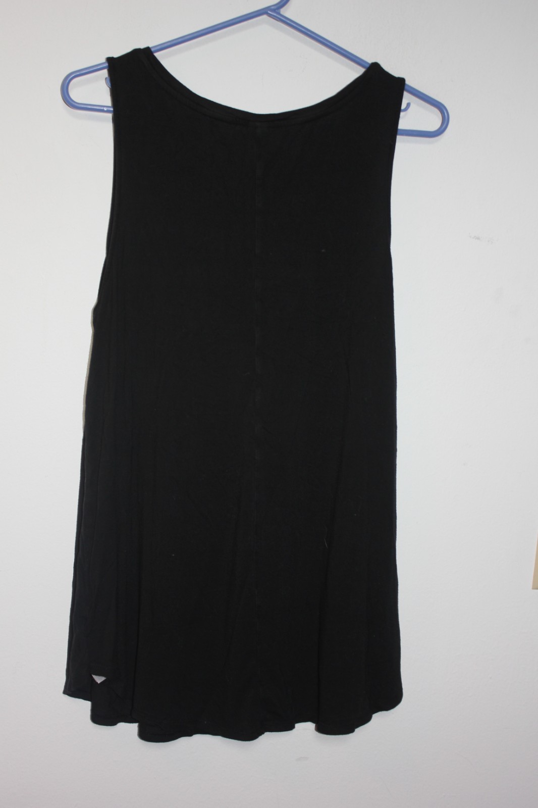 Old Navy Black Above the Knee Sleeveless Scoop Neck Dress Sz L