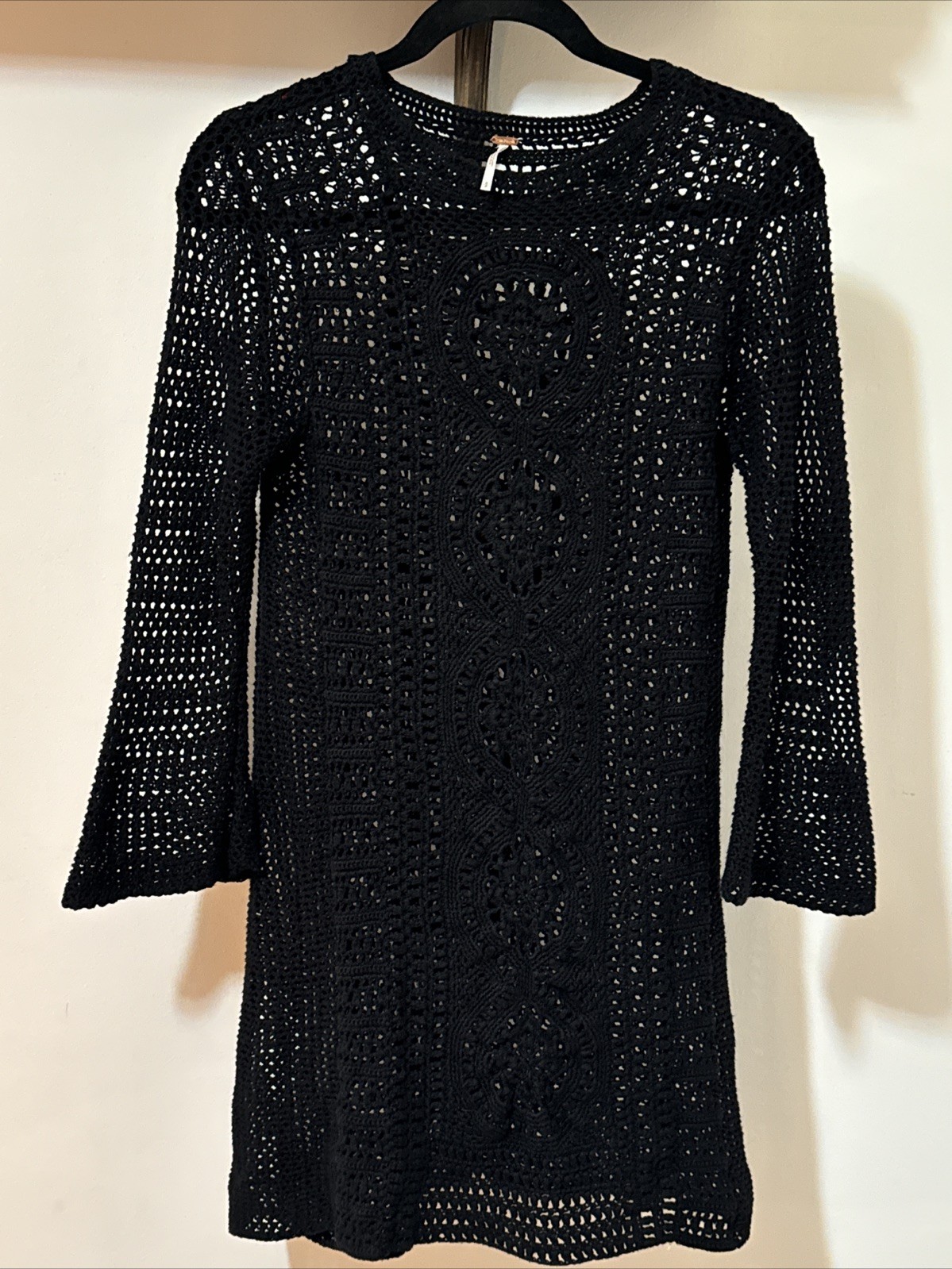 Free People Rosalie Swit Crochet Dress Retail Size S/P