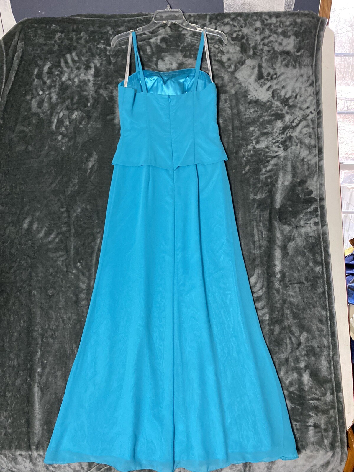 Cassandra Stone Spaghetti Strap Dress Size 6 With Light Jacket