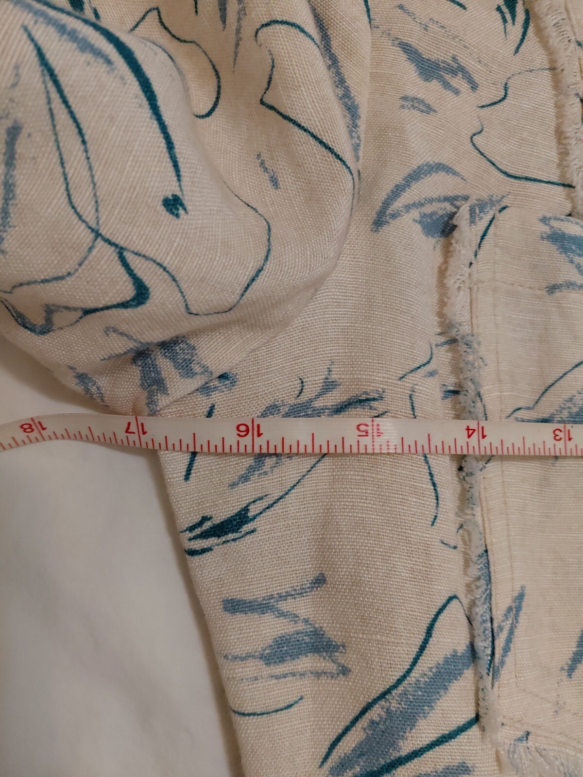 Significant Other Ansel Printed Linen Blend Mini Shirt Dress SZ 2 EUC #263