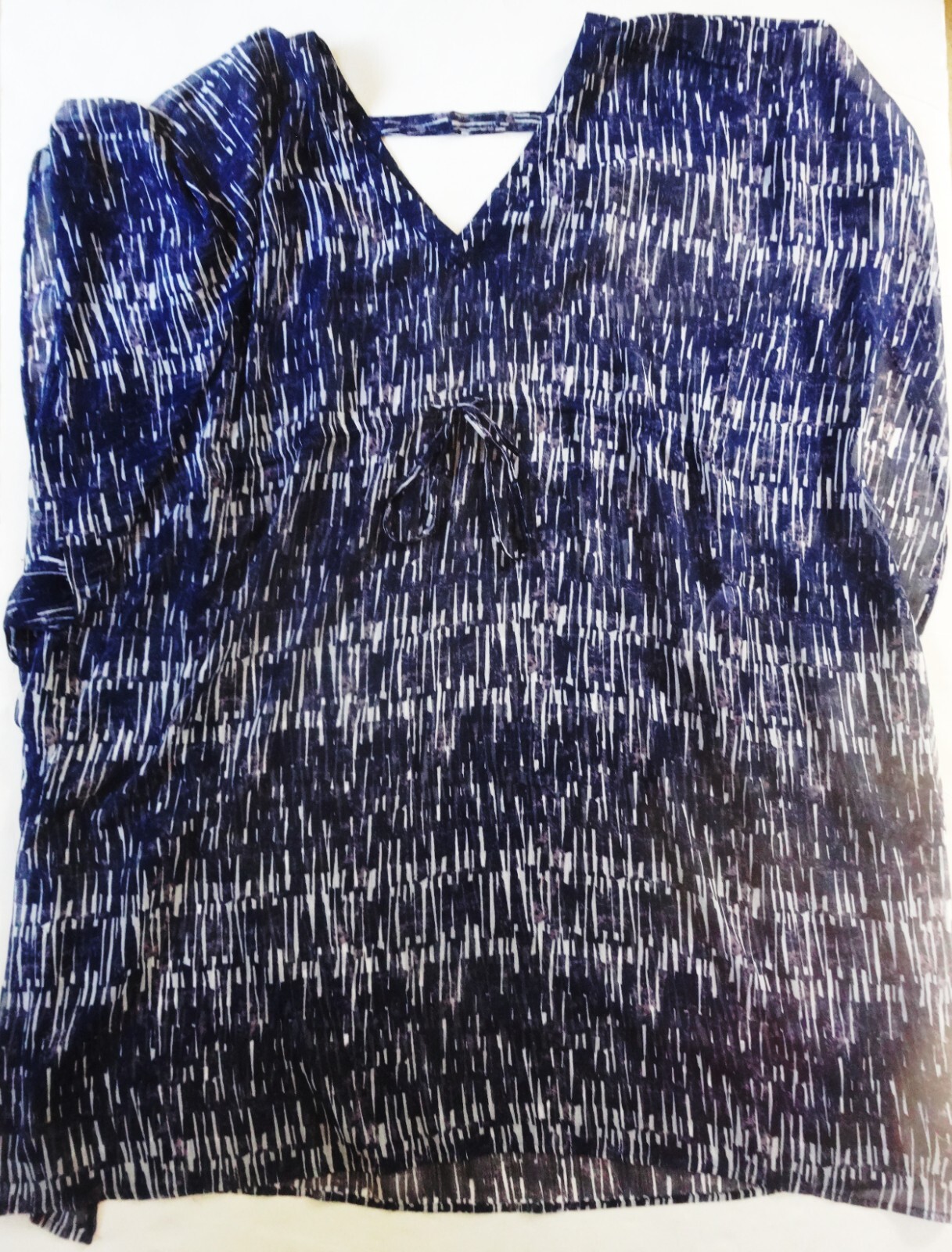 Ladies Sun Screen Dress by M&S. Navy. Size Small. Overall length 39 inches.