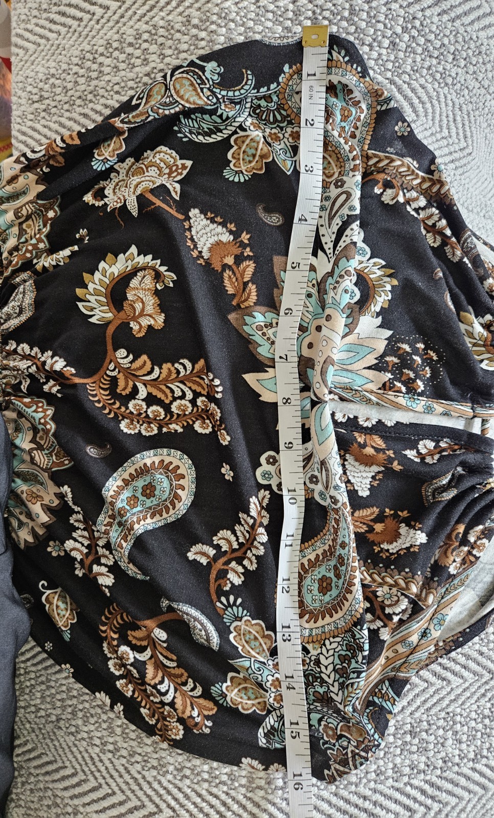 Lascana Womens Resort Tropical Summer Black Paisley Print Maxi Dress NEW Size 4