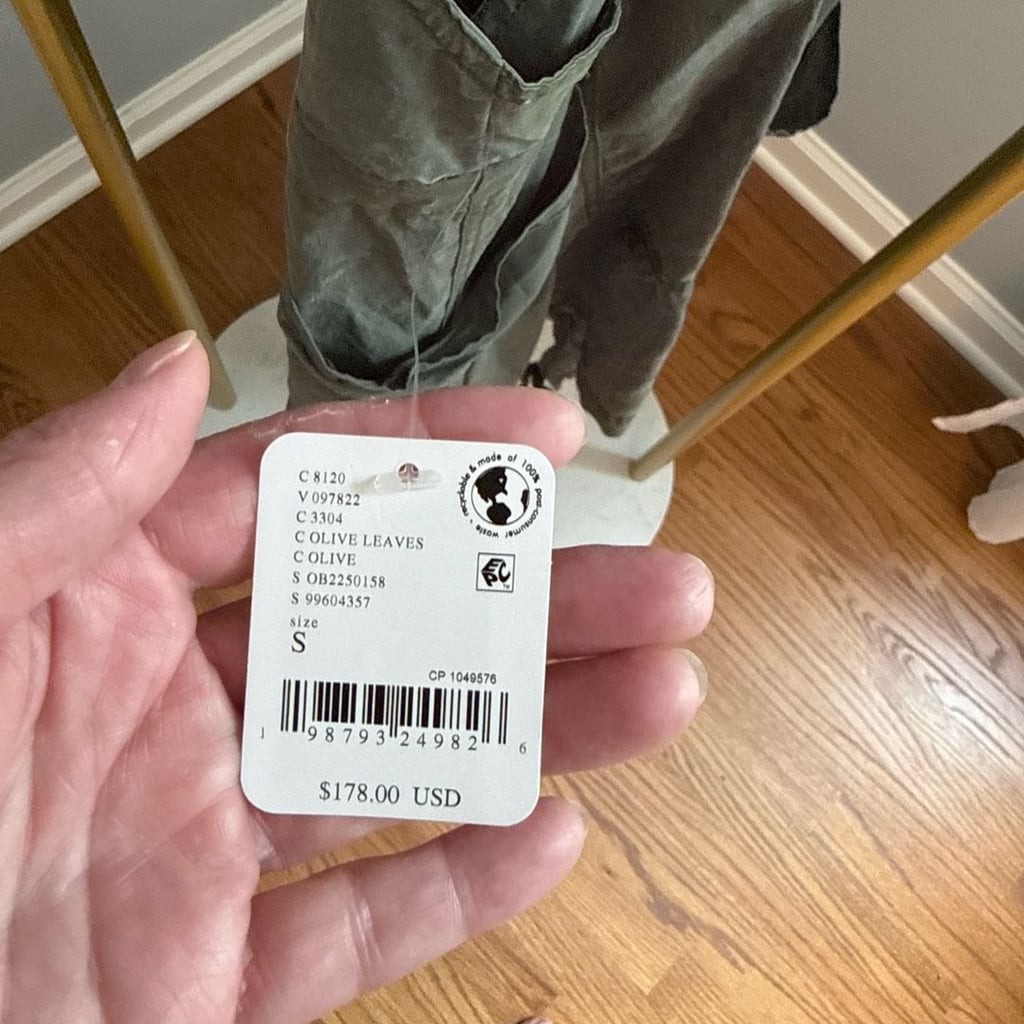 Free People Harper Skirtall Utility Overall Dress in Olive