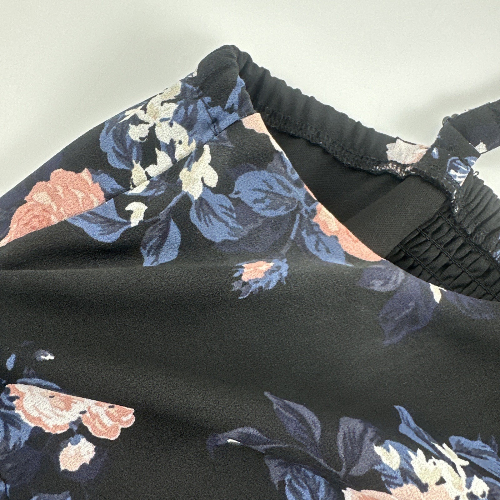 Torrid Black Floral Georgette Maxi Dress Tank Lined Flare 11688091 Women Plus 2X