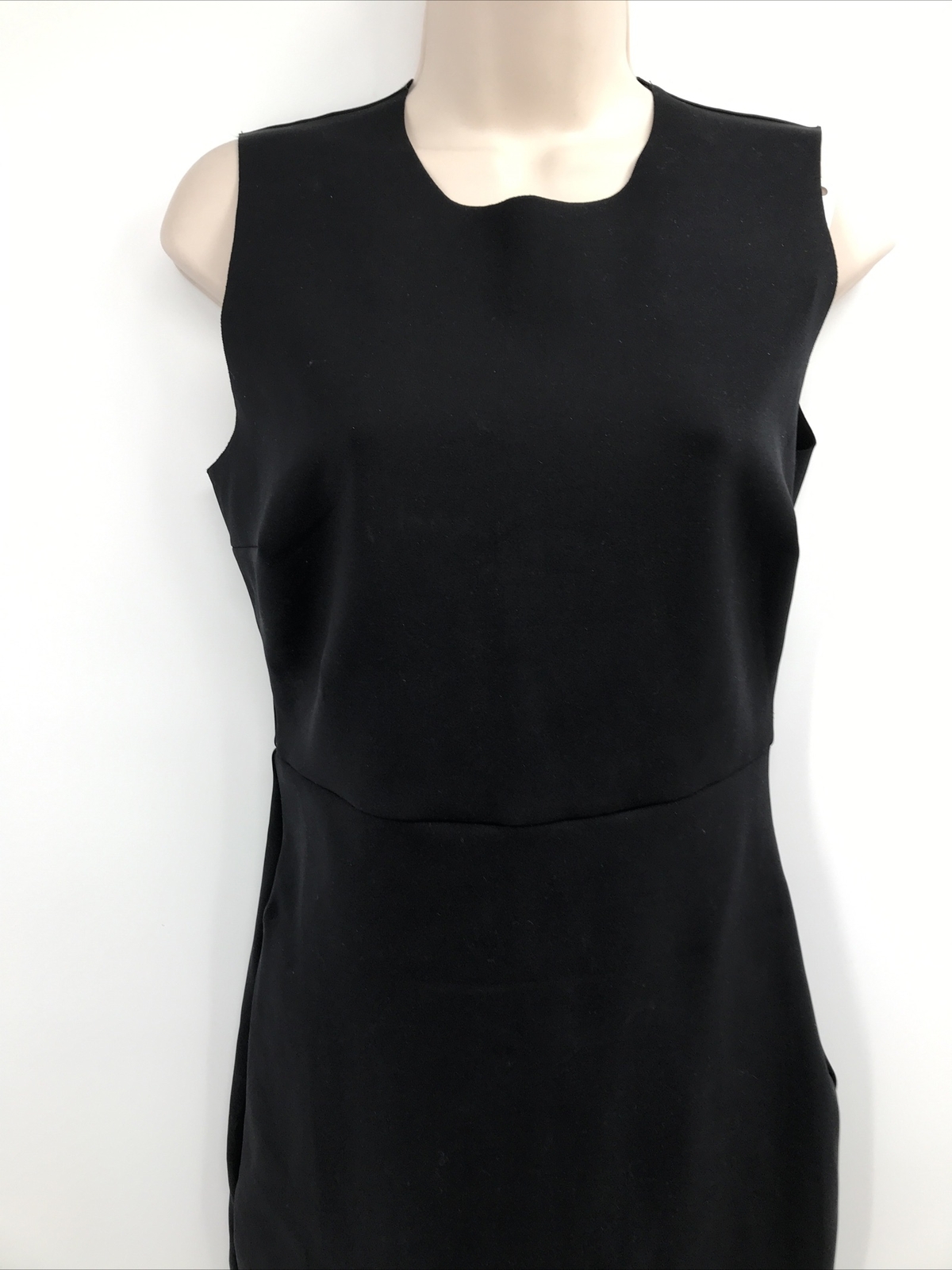 Commando Women’s Polyamide Blend Crew Neck Sleeveless Black Neoprene Dress Sz M