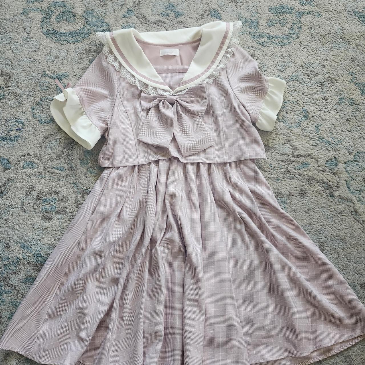 Dear My Love Dress Japan sailor fashion Kawaii Jiraikei Ryousangata Pink