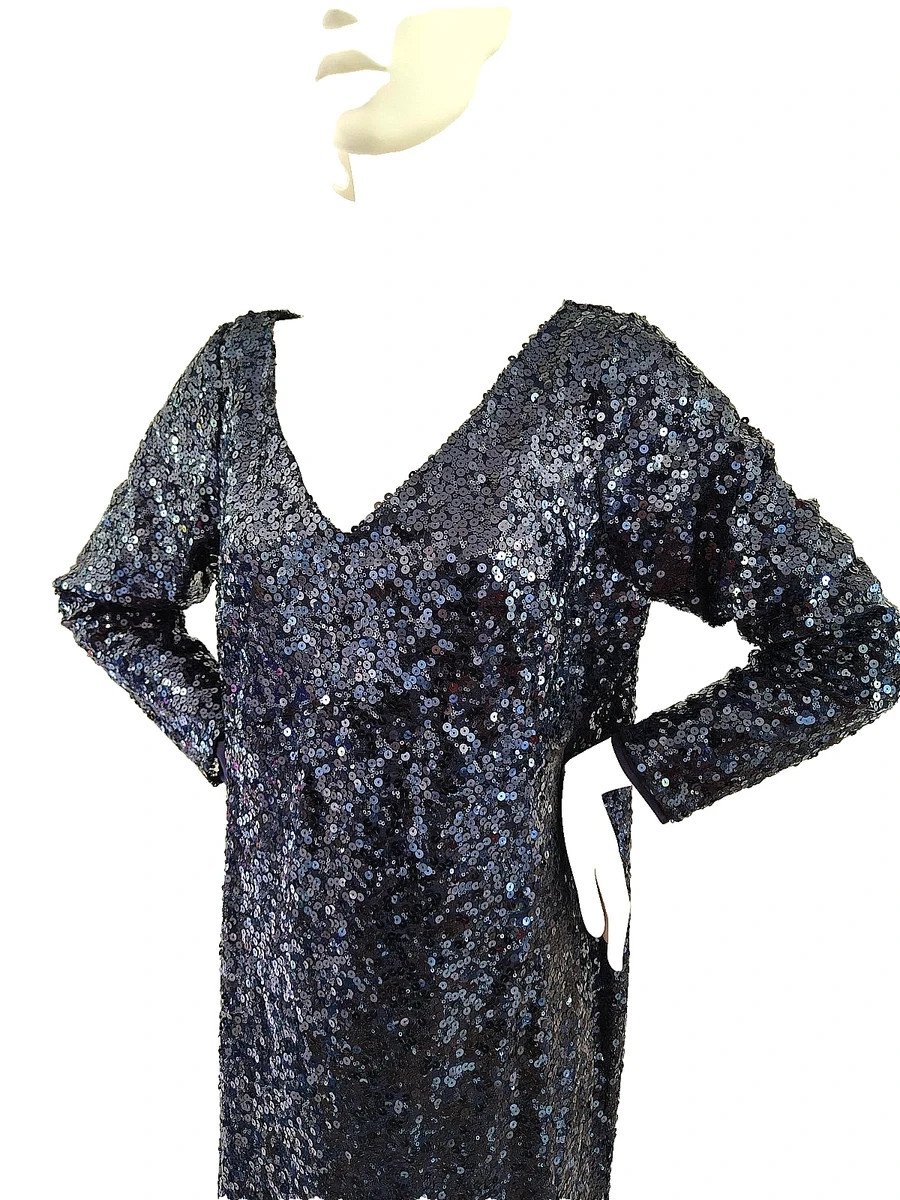 ✨MARINA RINALDI Long Embroidered Dress Plus Size MR 25= IT54, DE46, FR50, GB20