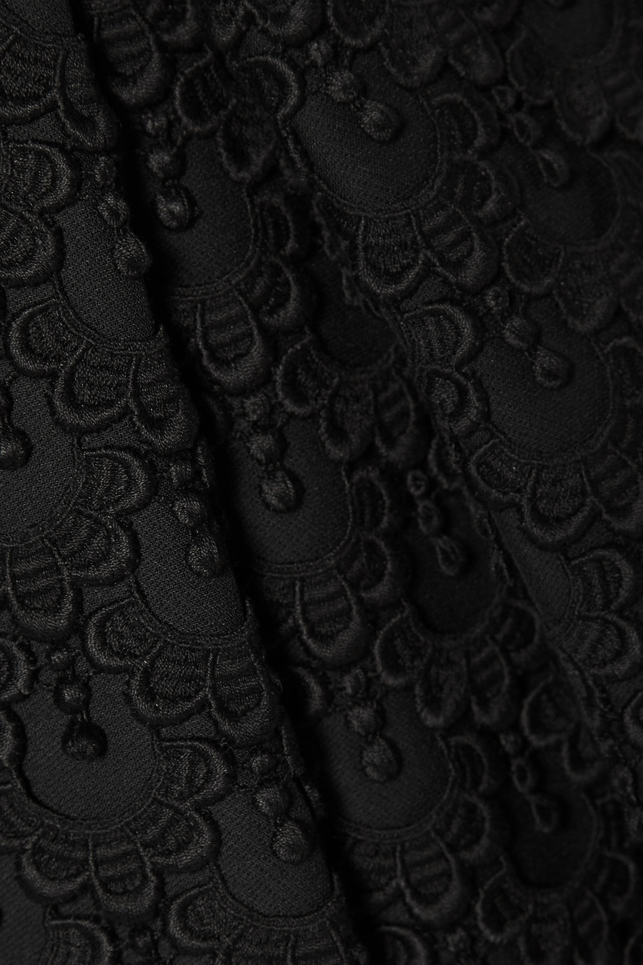 NWT orig $8,240 Auth Valentino black mini lace A-line dress size IT 40 fits US 4