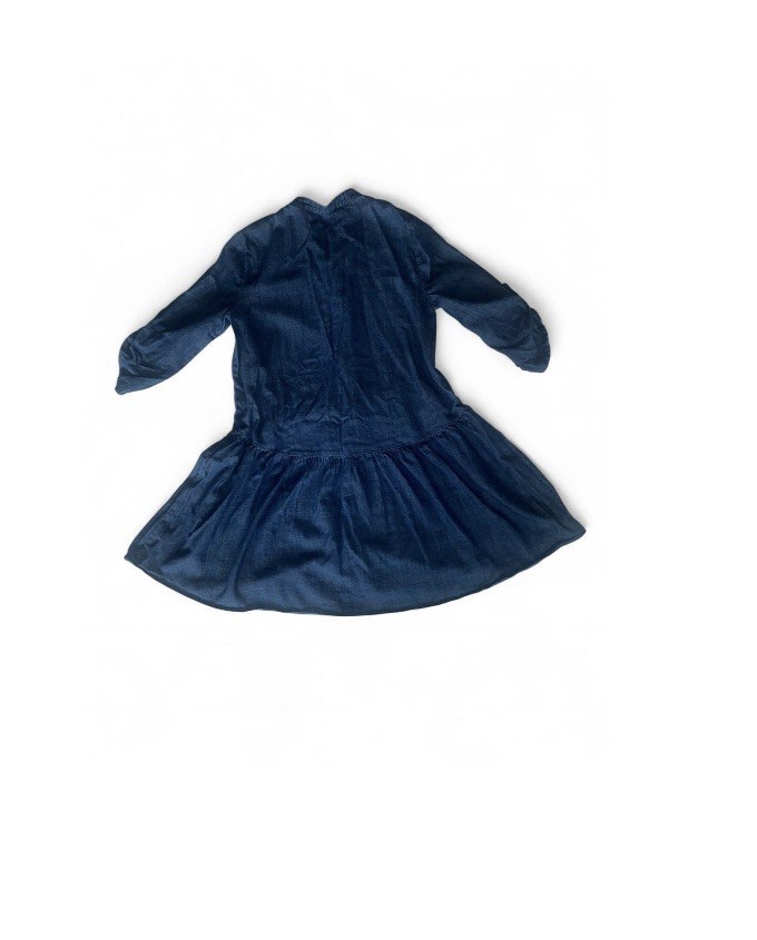 Madewell Denim Button-Front Mini Shirt Dress Sz M