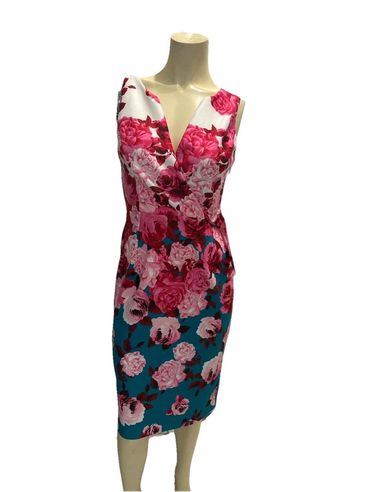 Enfocus Studio Women’s Sleeveless Floral Dress -6
