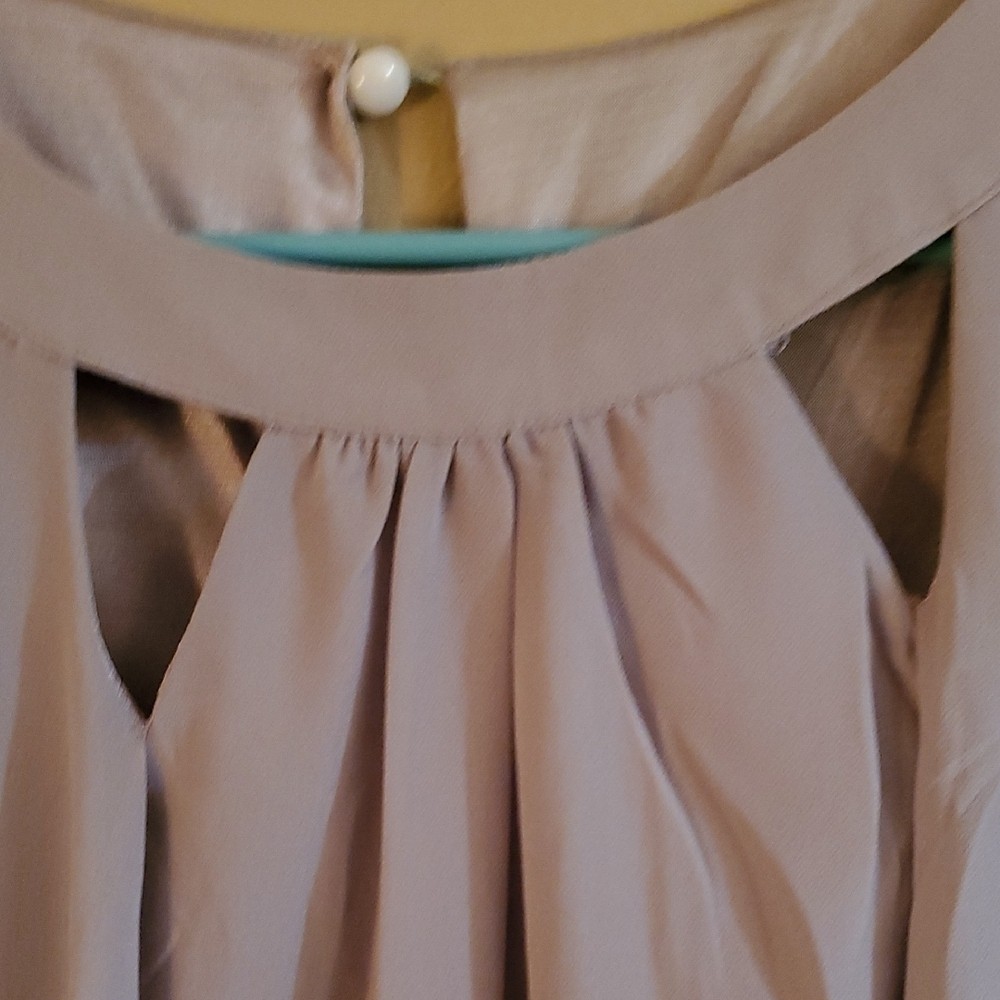 Source Unknown Sleeveless Dress in Soft Grey